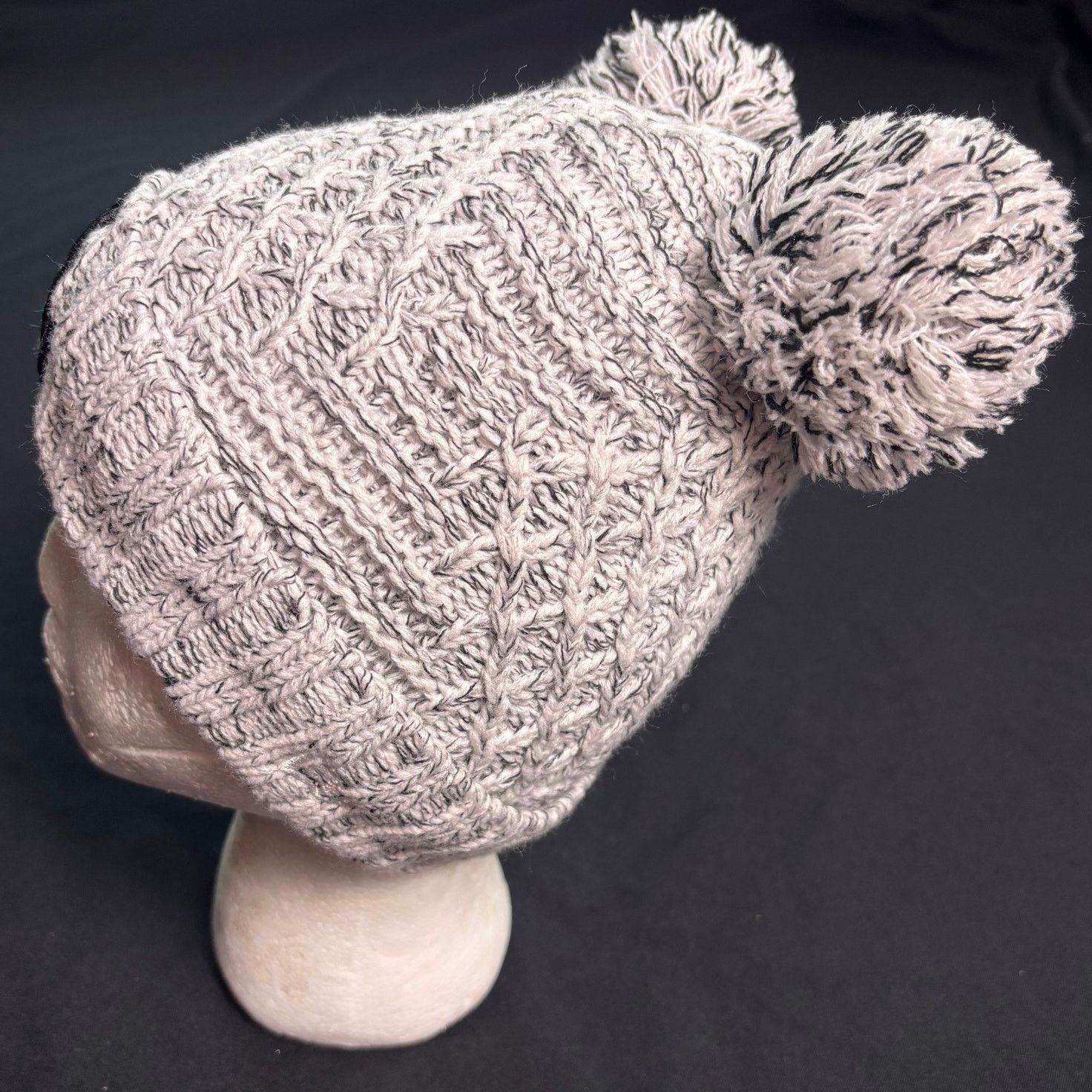 MLB Gray Chicago White Sox Pom Kids Beanie Size ONE SIZE - 2 Thumbnail