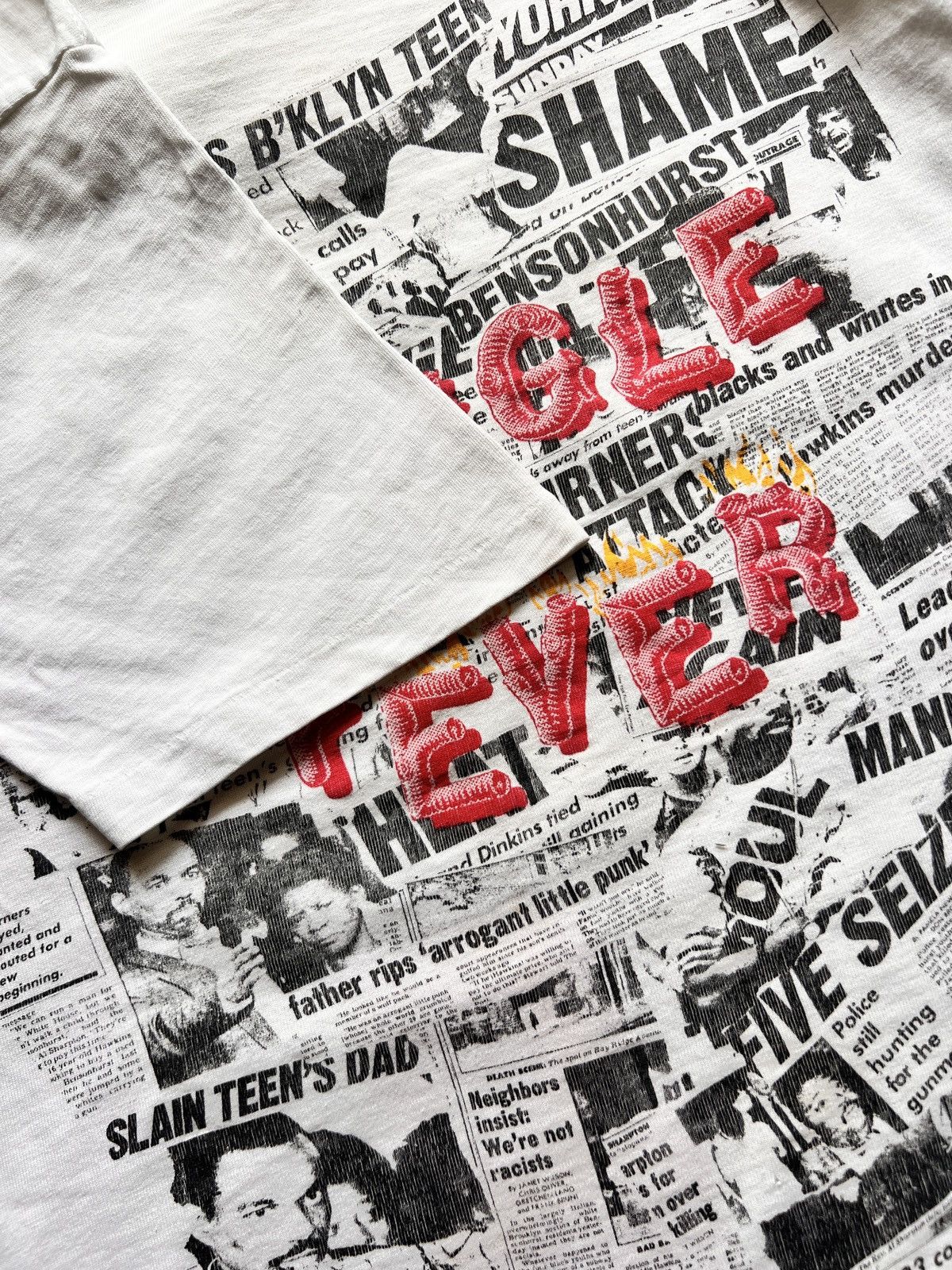 Hanes Vtg 90s Spike Lee Jungle Fever Movie Tshirt Size US M / EU 48-50 / 2 - 10 Thumbnail