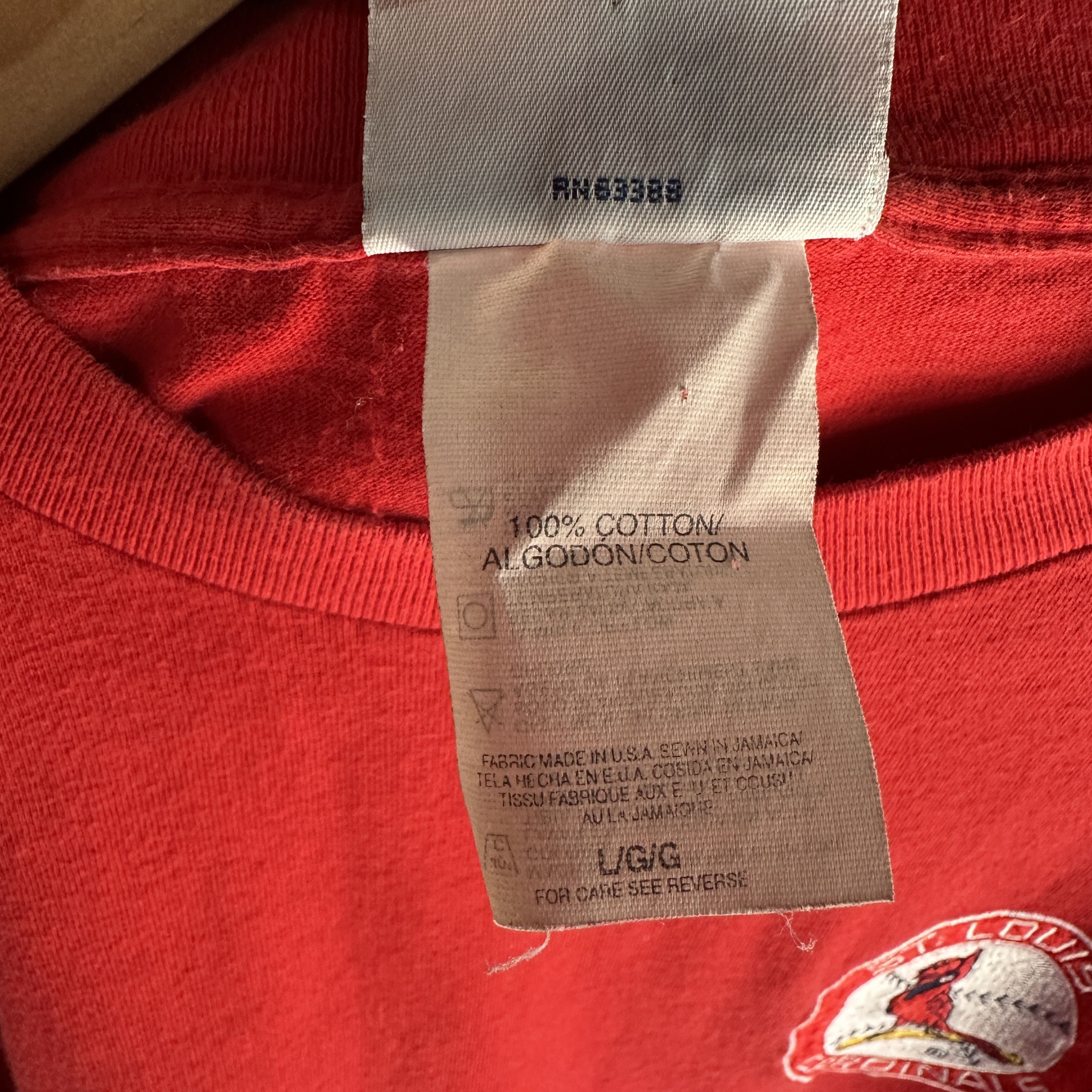 Logo Athletic Vtg Arizona Cardinals T Shirt Mens Logo Athletic NFL SL Size US L / EU 52-54 / 3 - 10 Thumbnail