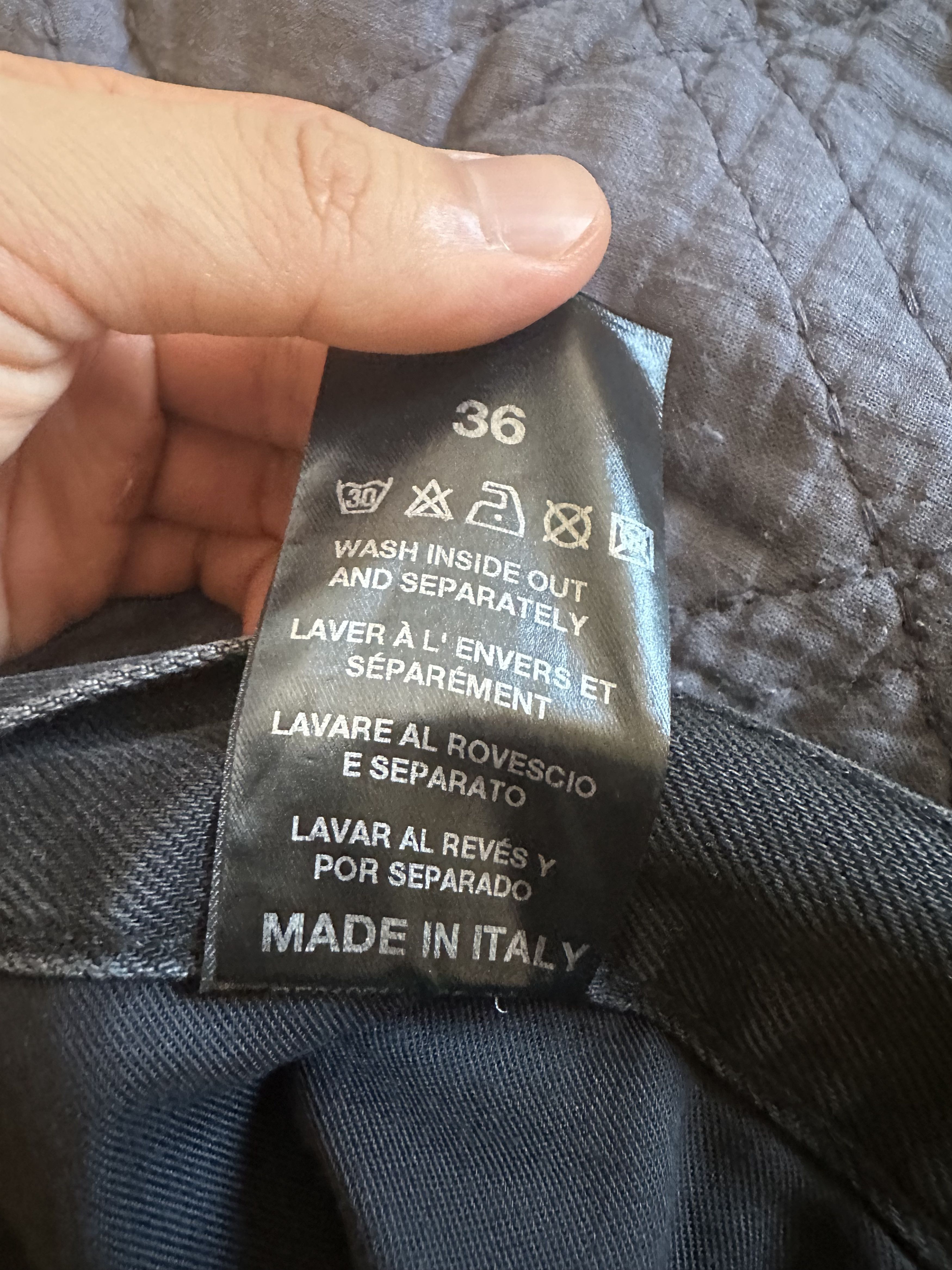 Raf Simons AW19 Slim Fit Denim Pants Size US 36 / EU 52 - 7 Thumbnail
