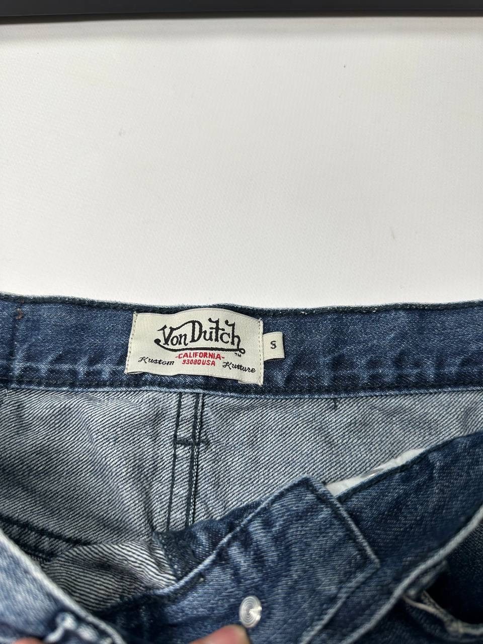 Von Dutch Von Dutch Vintage Women’s Sexy Mini shorts Size 27" / US 4 / IT 40 - 5 Thumbnail