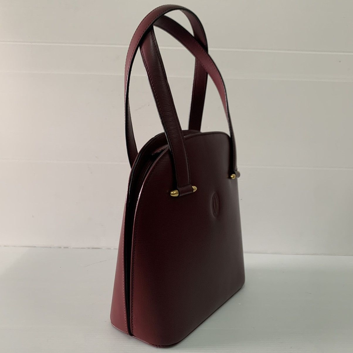 Cartier Cartier Paris Leather Top Handle Pre-Owned Bag Size ONE SIZE - 6 Thumbnail