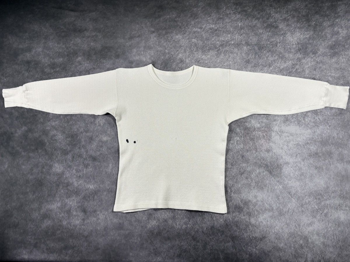 Vintage True Vintage Thermal Longsleeve Blank Raschel USA 1950s 60s Size US S / EU 44-46 / 1 - 11 Thumbnail