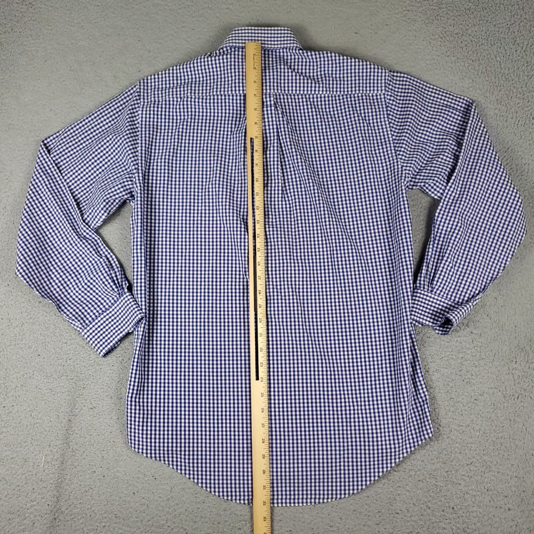 Brooks Brothers Brooks Brothers Shirt Mens Small Blue Plaid Button-Up Long Sleeve Cotton Size US S / EU 44-46 / 1 - 4 Thumbnail