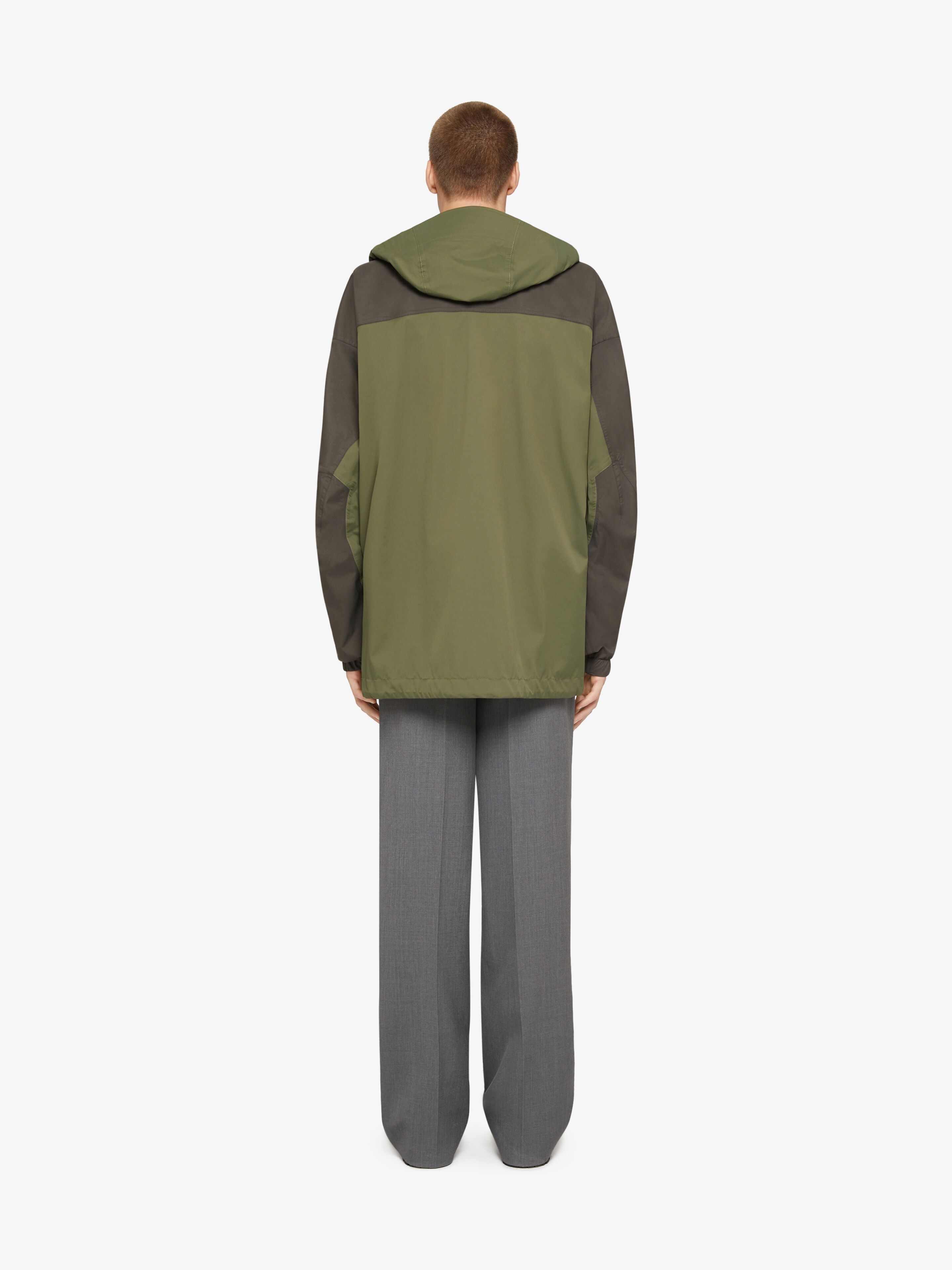 Givenchy o1w1db10325 Shell Jacket in Green Size US XL / EU 56 / 4 - 3 Thumbnail