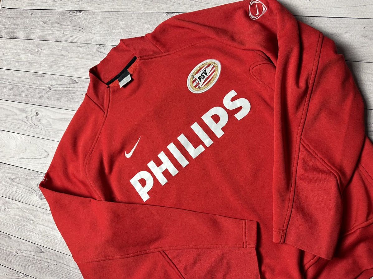 Nike × Vintage Vintage Nike PSV soccer sweatshirt red Philips logo size L Size US L / EU 52-54 / 3 - 6 Thumbnail