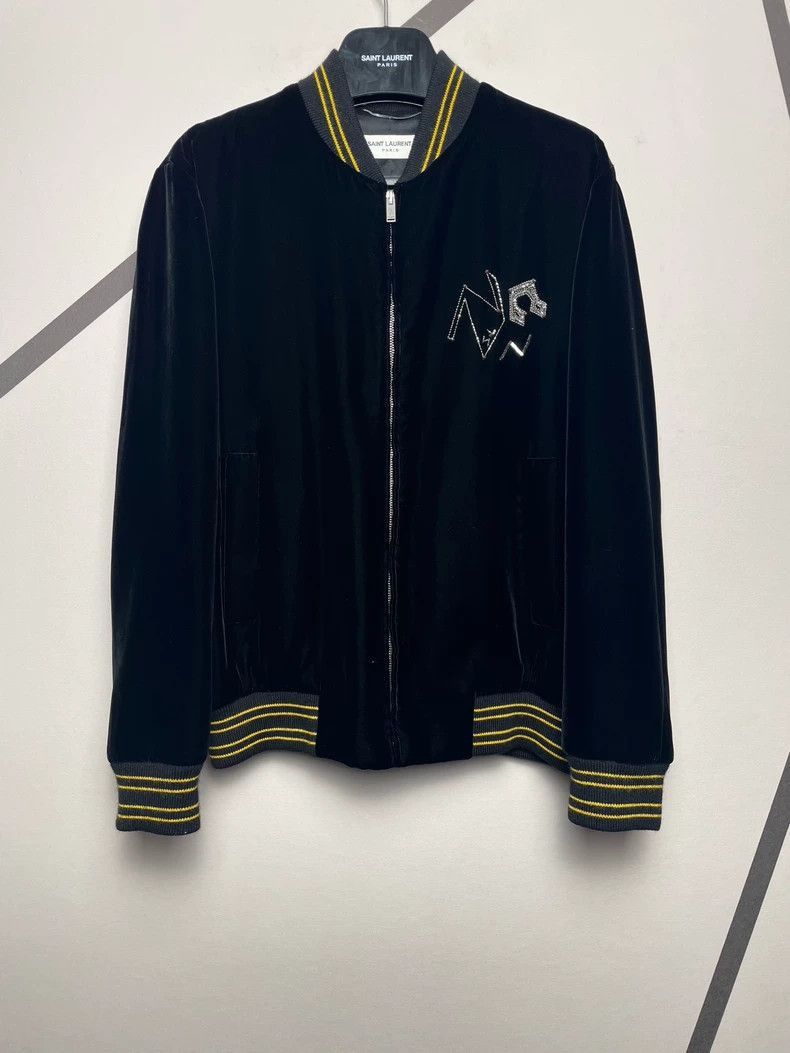 Saint Laurent Paris Saint Laurent Paris Scale radio velvet jacket-2506 Size US S / EU 44-46 / 1 - 2 Thumbnail