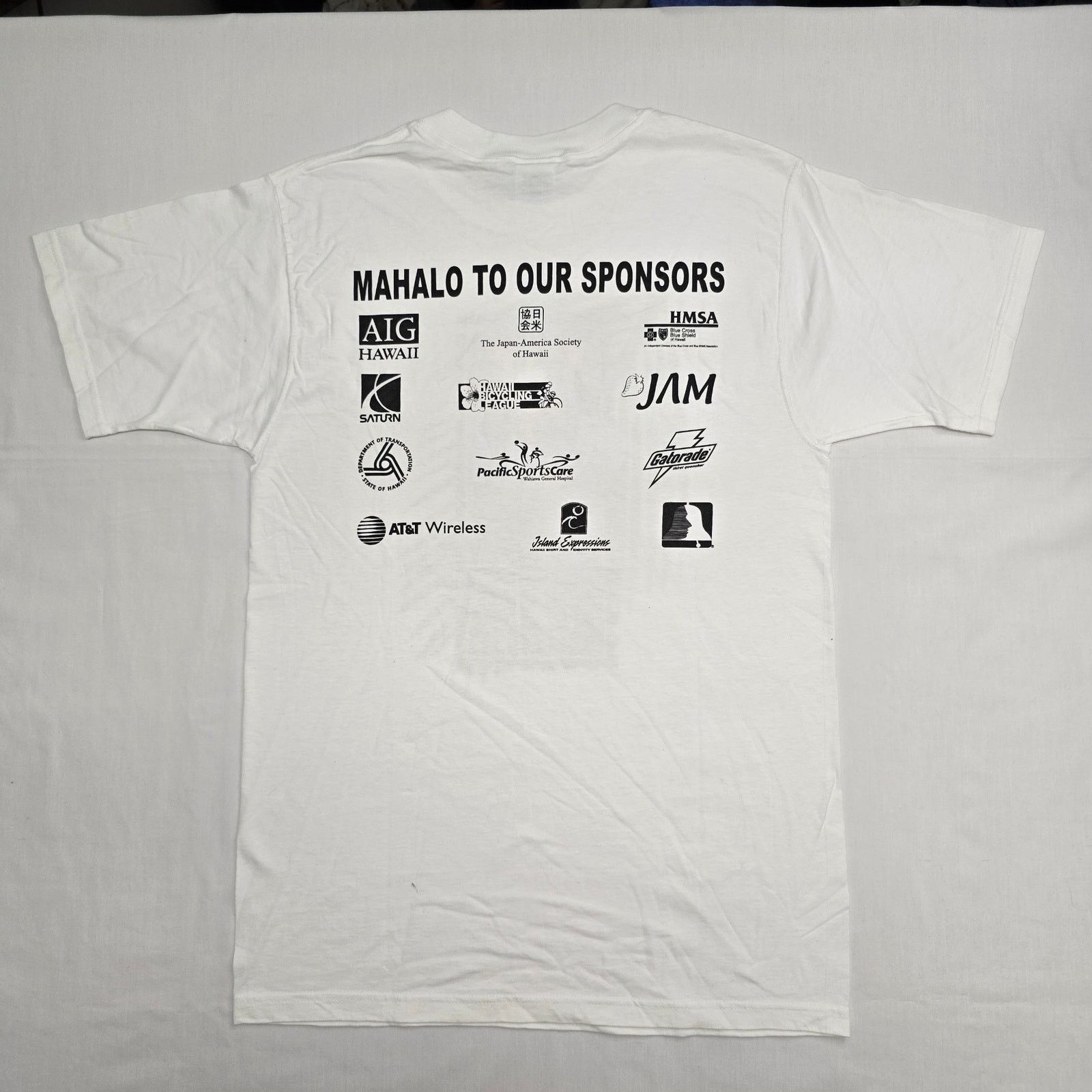 Fruit Of The Loom × Vintage Vintage Honolulu Century Bike Ride Shirt Hawaii M Tee Size US M / EU 48-50 / 2 - 6 Thumbnail