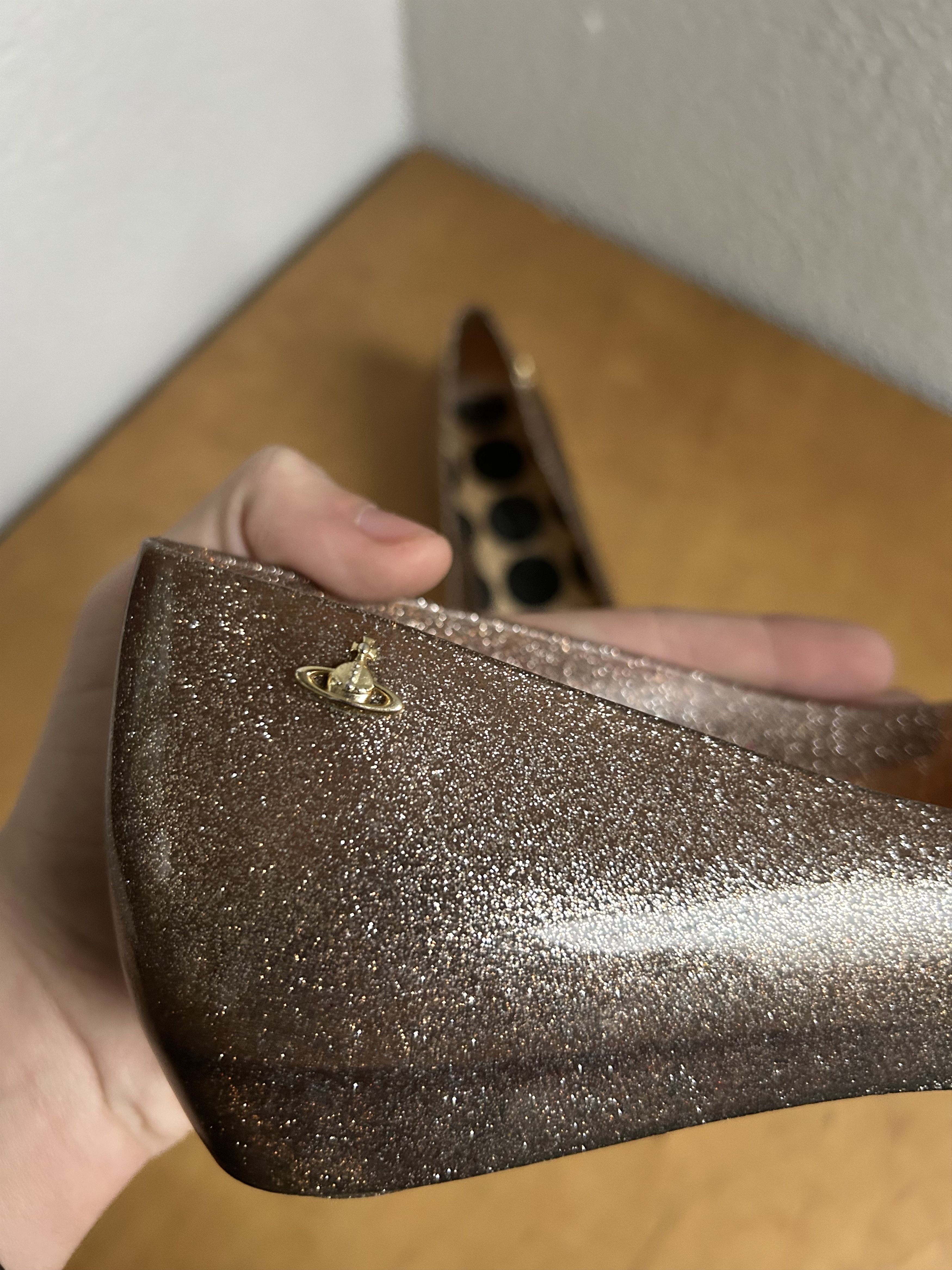 Melissa × Vivienne Westwood Vivienne Westwood x Melissa Anglomania Love ballet flats Size US 8 / IT 38 - 9 Thumbnail