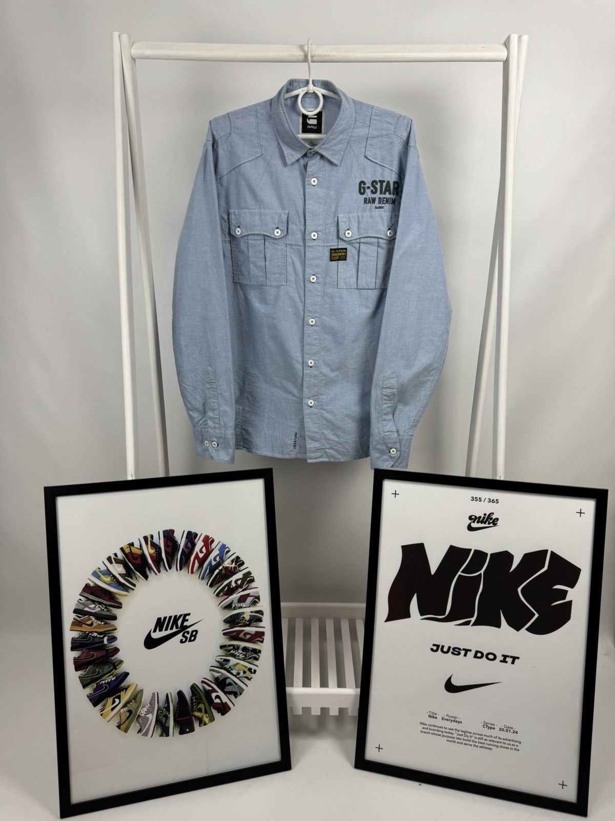 G-Star G-Star Raw Denim Shirt Size US L / EU 52-54 / 3 - 1 Thumbnail