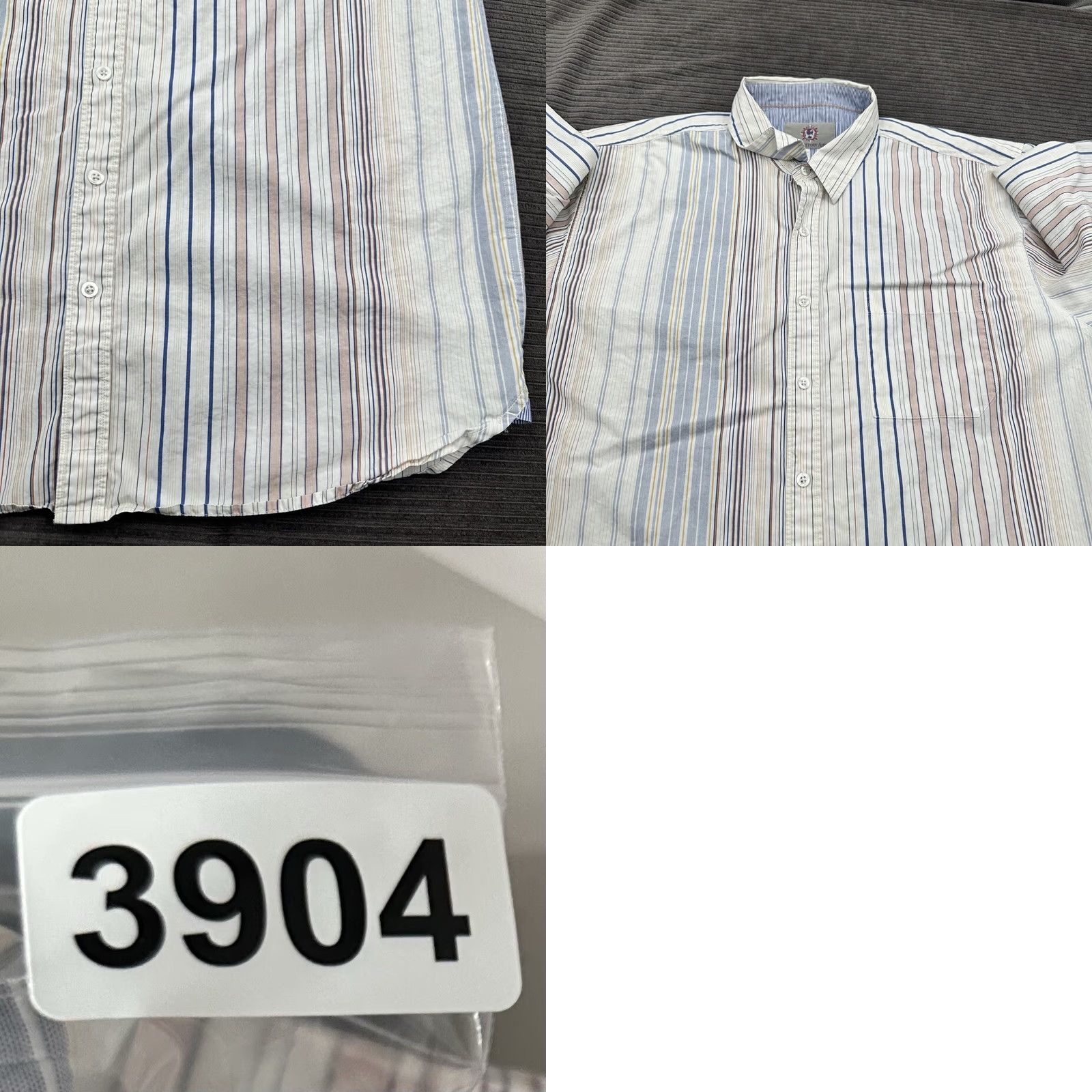 The Territory Ahead Territory Ahead Shirt XL Tall Striped Cotton Long Sleeve Button-Up Mens Size US XL / EU 56 / 4 - 8 Thumbnail