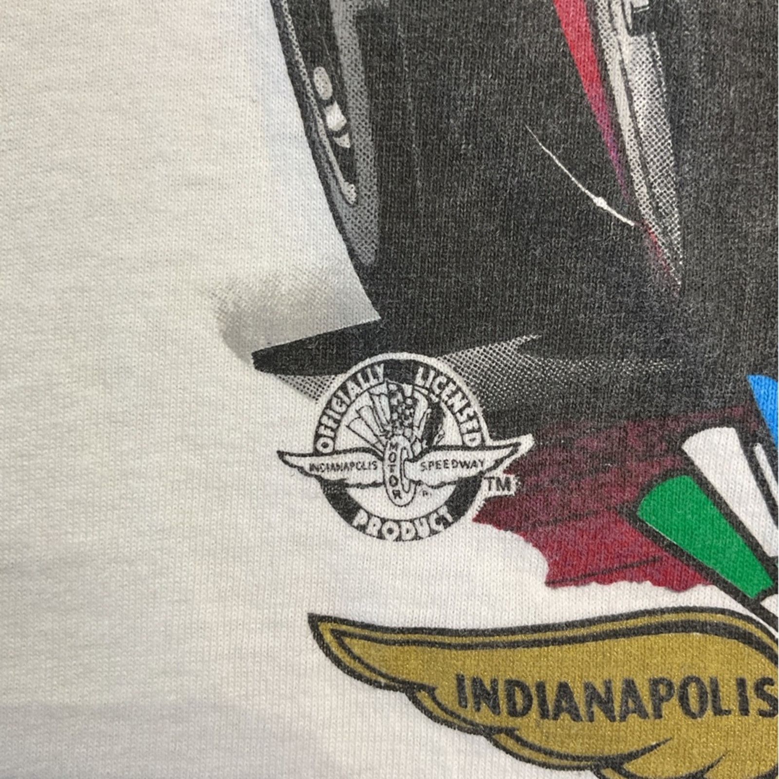 Jerzees 2001 Indy 500 “85th Running” Double-Sided Racing T-Shirt Size US L / EU 52-54 / 3 - 11 Thumbnail