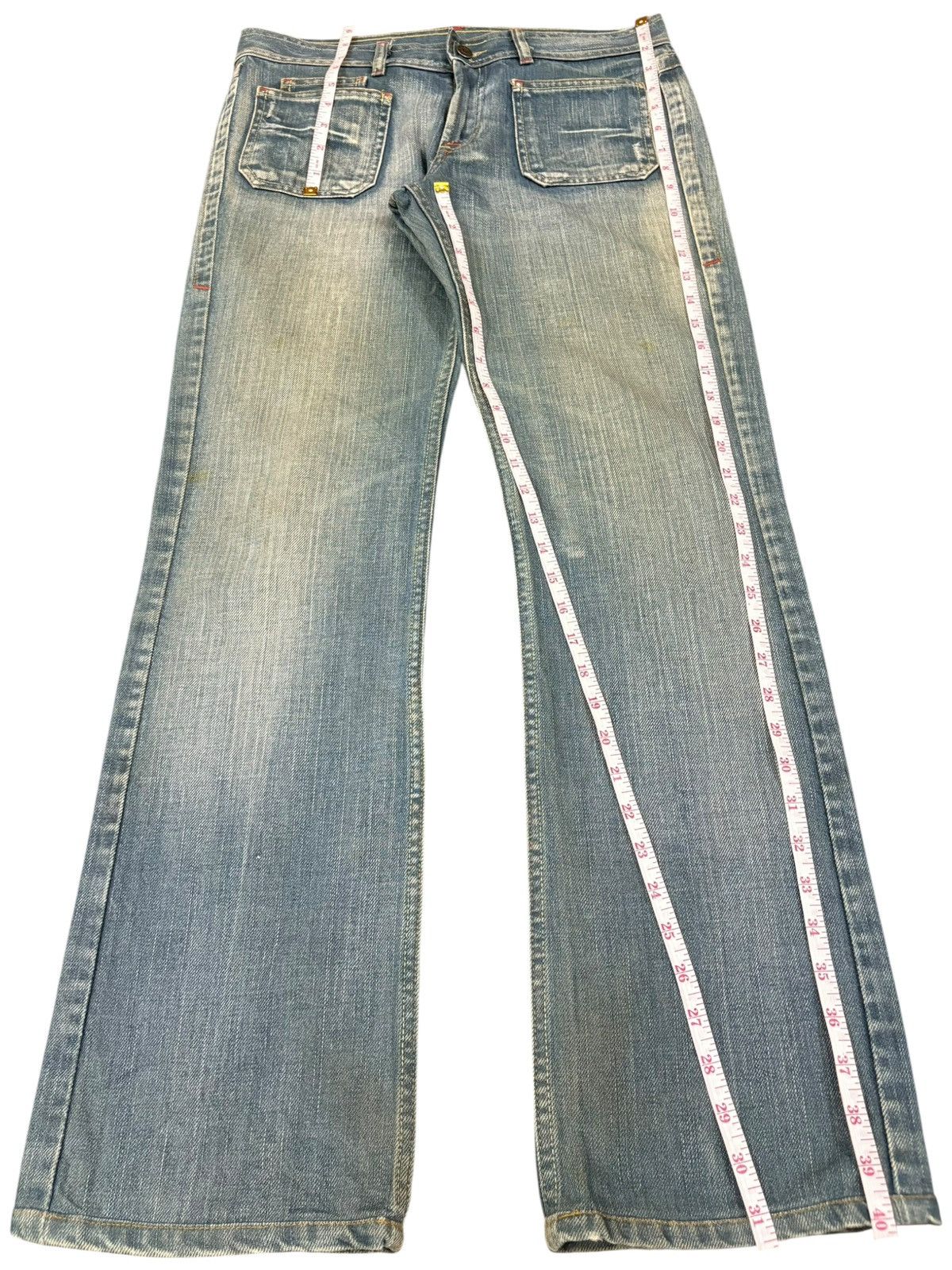 Paul & Joe Vintage Paul & Joe Bush Pant Mud Wash Bootcut Jeans Size US 32 / EU 48 - 12 Thumbnail