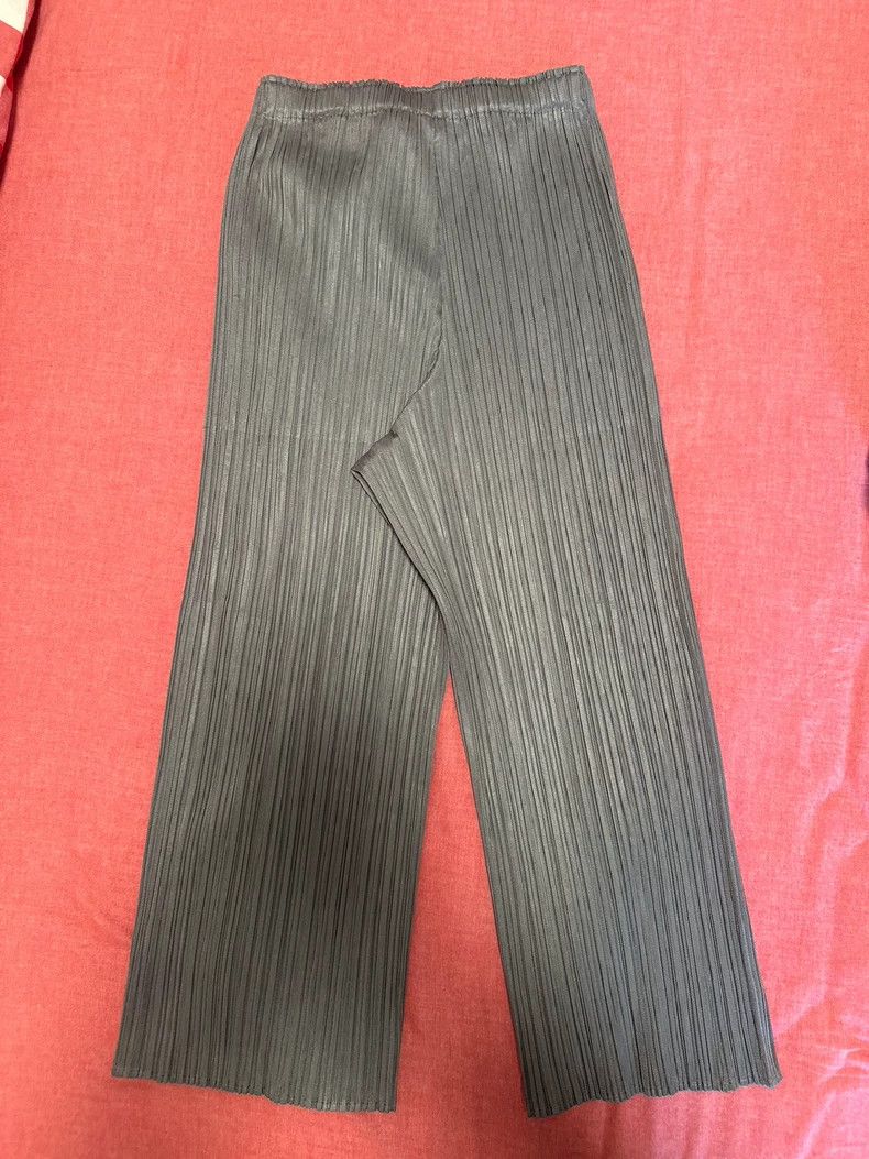 Issey Miyake issey miyake size:2 Dark grey trousers 2505-Nextarrow Size US 26 / EU 42 - 2 Thumbnail