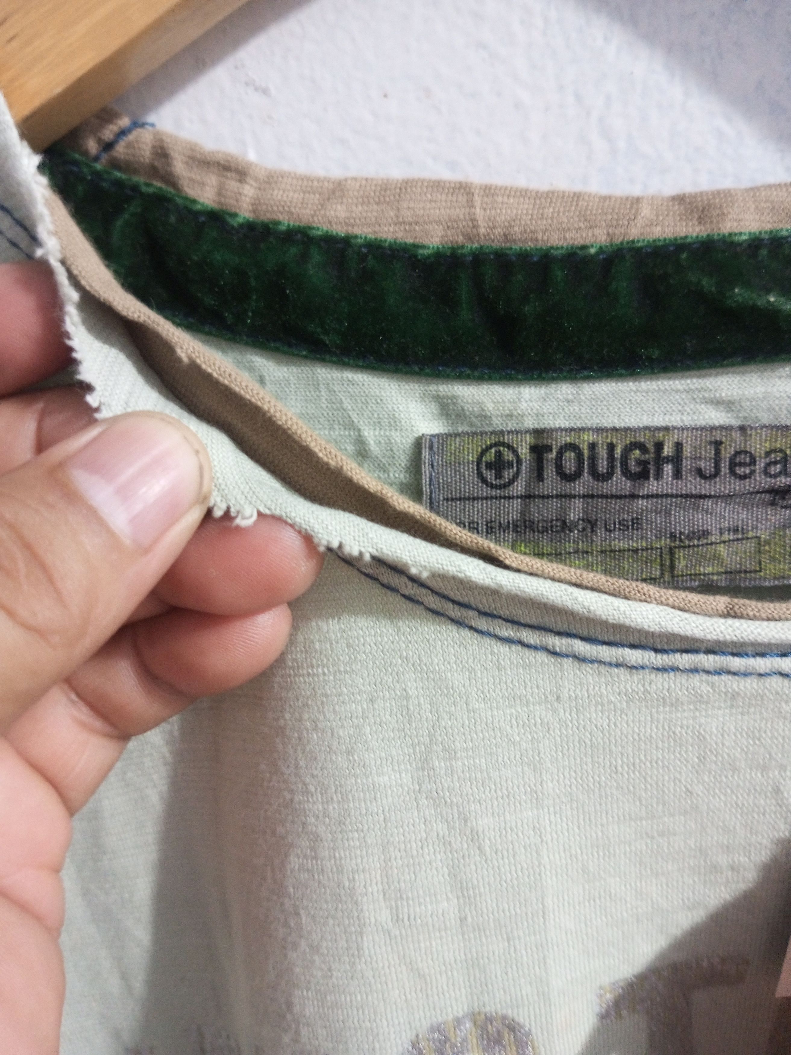 20471120 Tough jeansmith distressed tee Size US XL / EU 56 / 4 - 8 Thumbnail