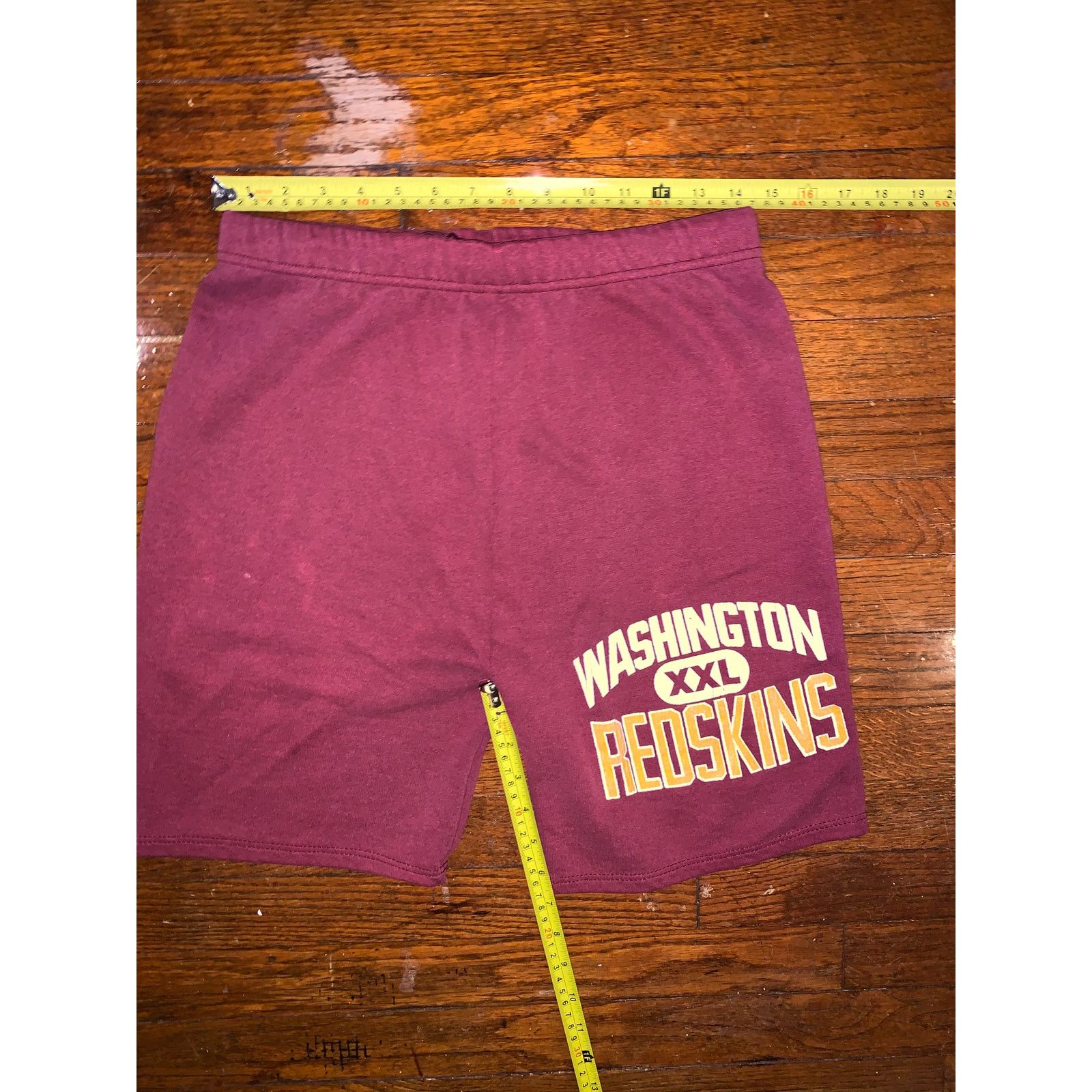 NFL × Vintage Washington Redskins Logo 7 Sweat Shorts USA Burgundy L NFL Size US 34 / EU 50 - 6 Thumbnail
