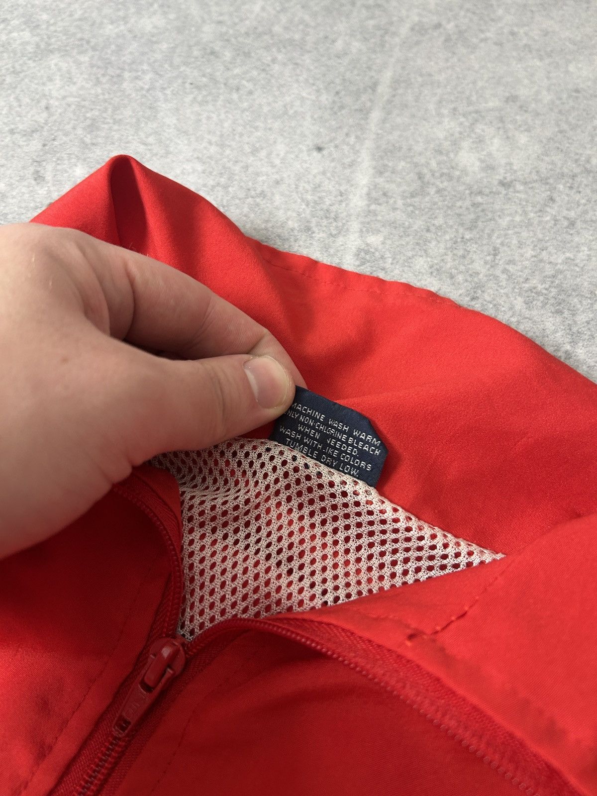 Polo Ralph Lauren Vintage Polo Ralph Lauren red nylons Harrington jacket Size US L / EU 52-54 / 3 - 6 Thumbnail
