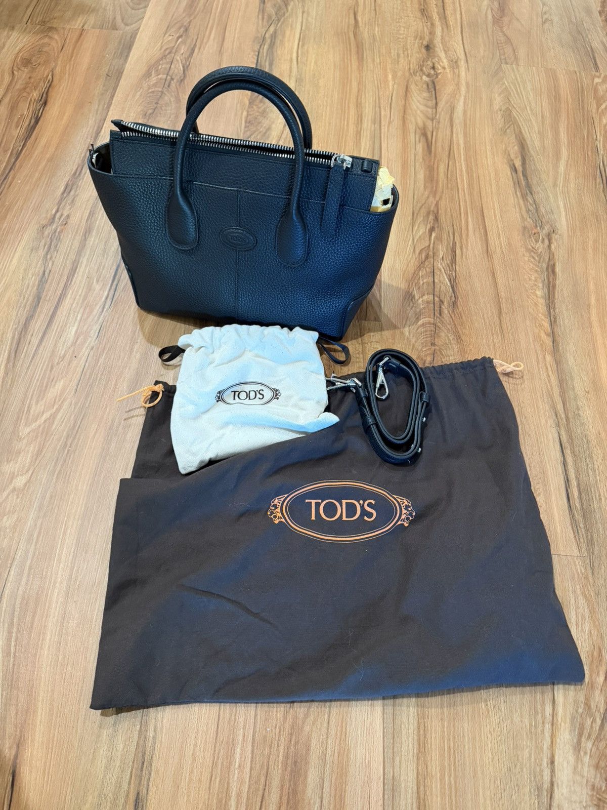 Tod's TODS BRAND NEW DI BAG BLACK LEATHER Size ONE SIZE - 6 Thumbnail