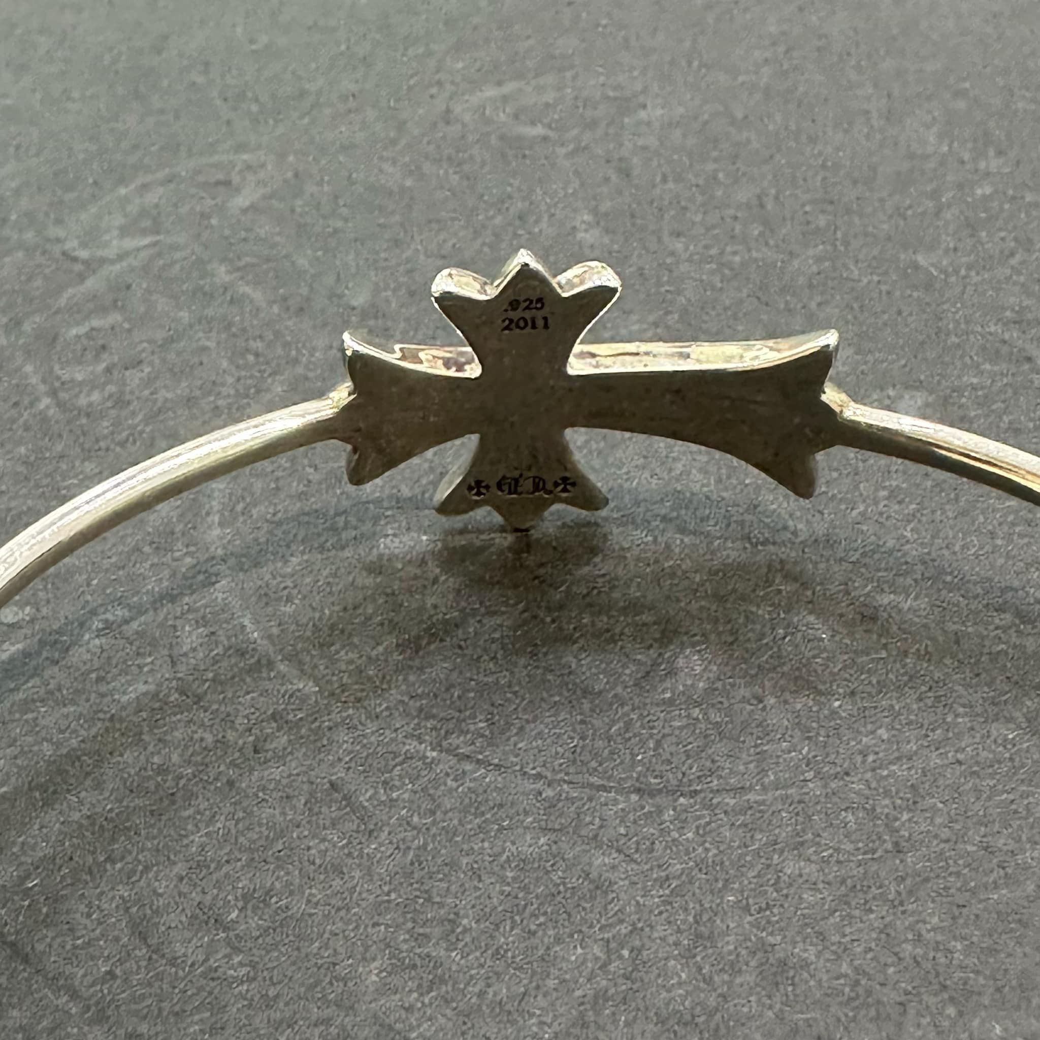 Chrome Hearts Chrome Hearts Skinny Bangle Tiny Ch Cross Bracelet Size ONE SIZE - 21 Thumbnail