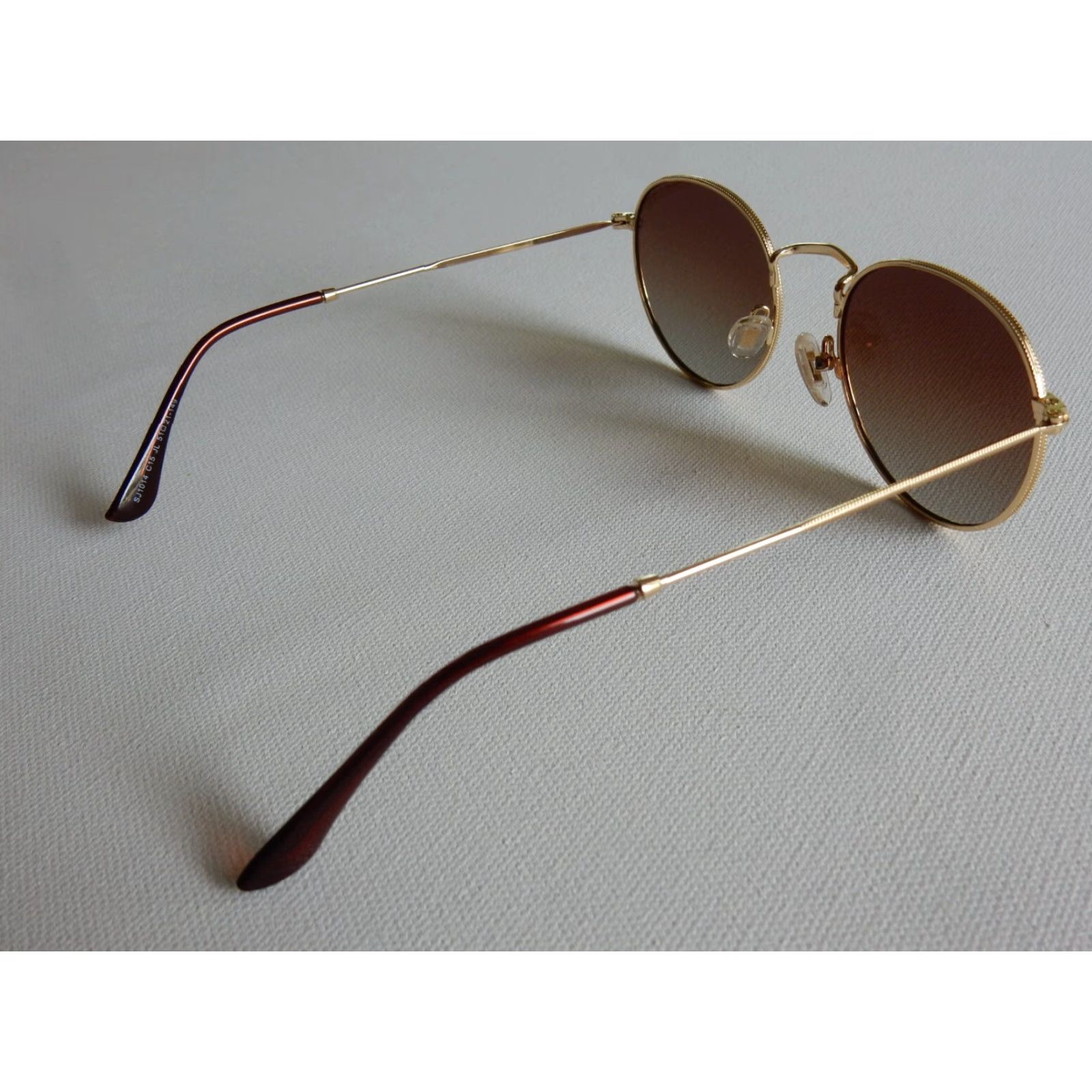 Vintage Sojos Sunglasses Women's Gold Small Scratch-Resistant UV Protection Fashion Accessory Size ONE SIZE - 3 Thumbnail