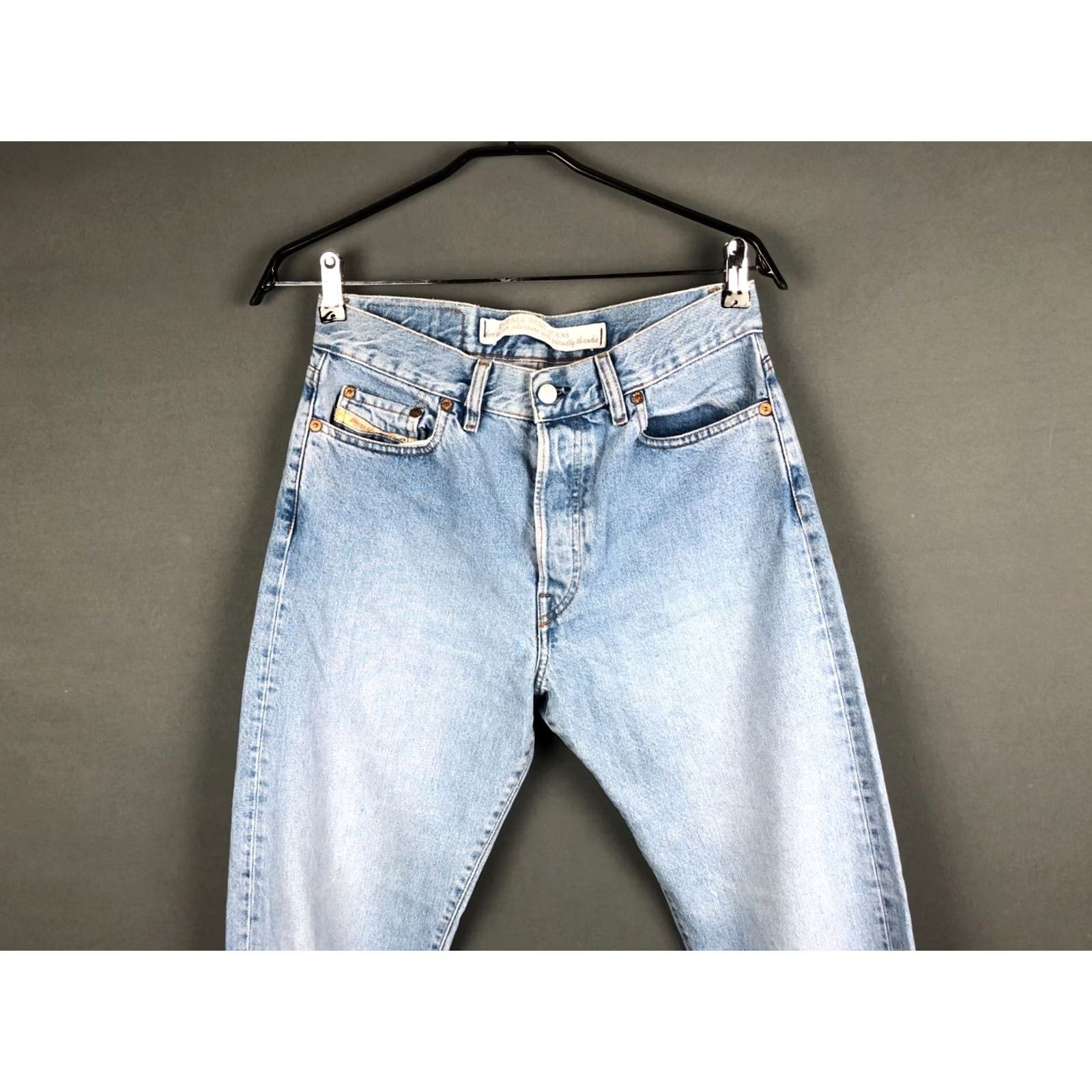 Diesel Diesel Jeans Regular 31 Blue Cotton Denim Men Straight Vintage? No Size US 31 - 4 Thumbnail