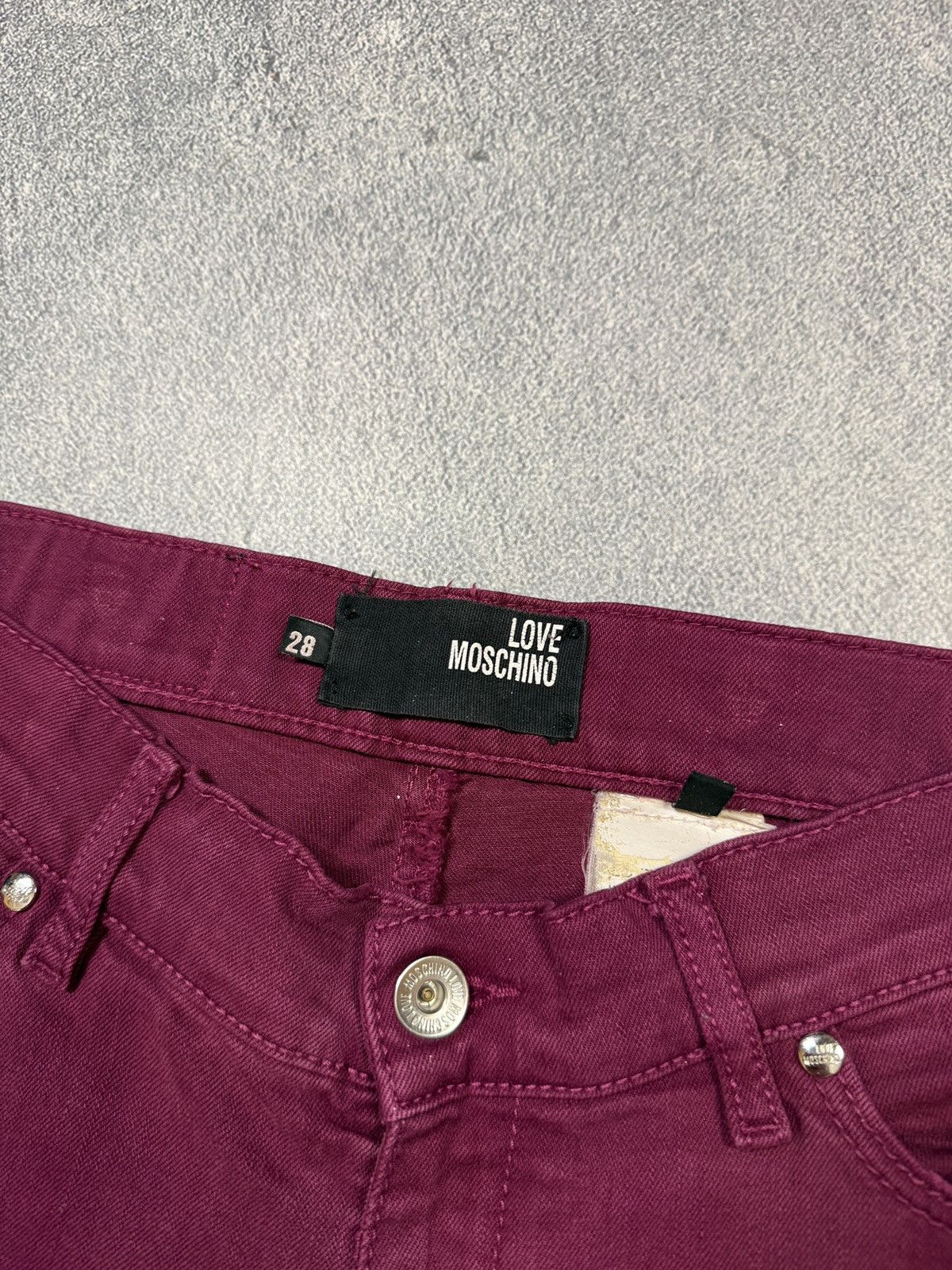 Moschino Vintage Y2K Moschino Jeans Denim Pants Size US 28 / EU 44 - 6 Thumbnail