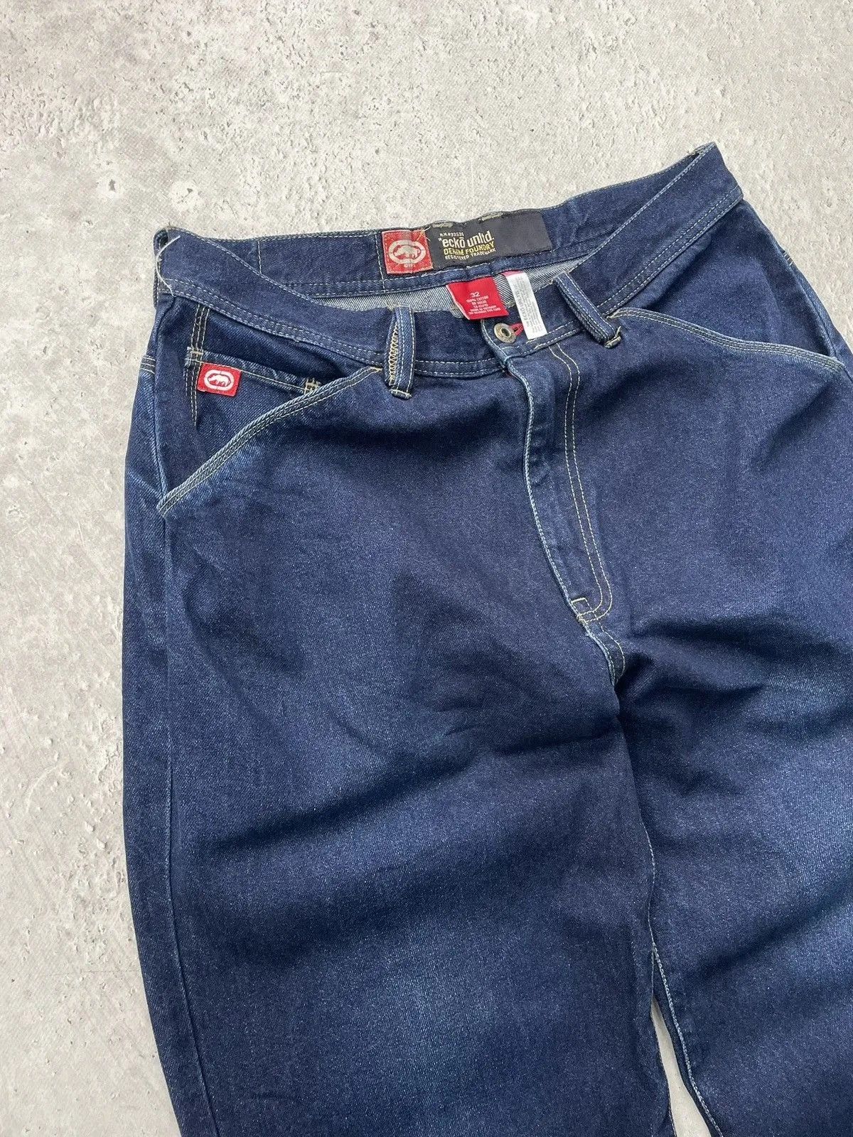 Ecko Unltd. Wide leg baggy cargo skater Ecko UNLTD jeans pants Size US 32 / EU 48 - 6 Thumbnail