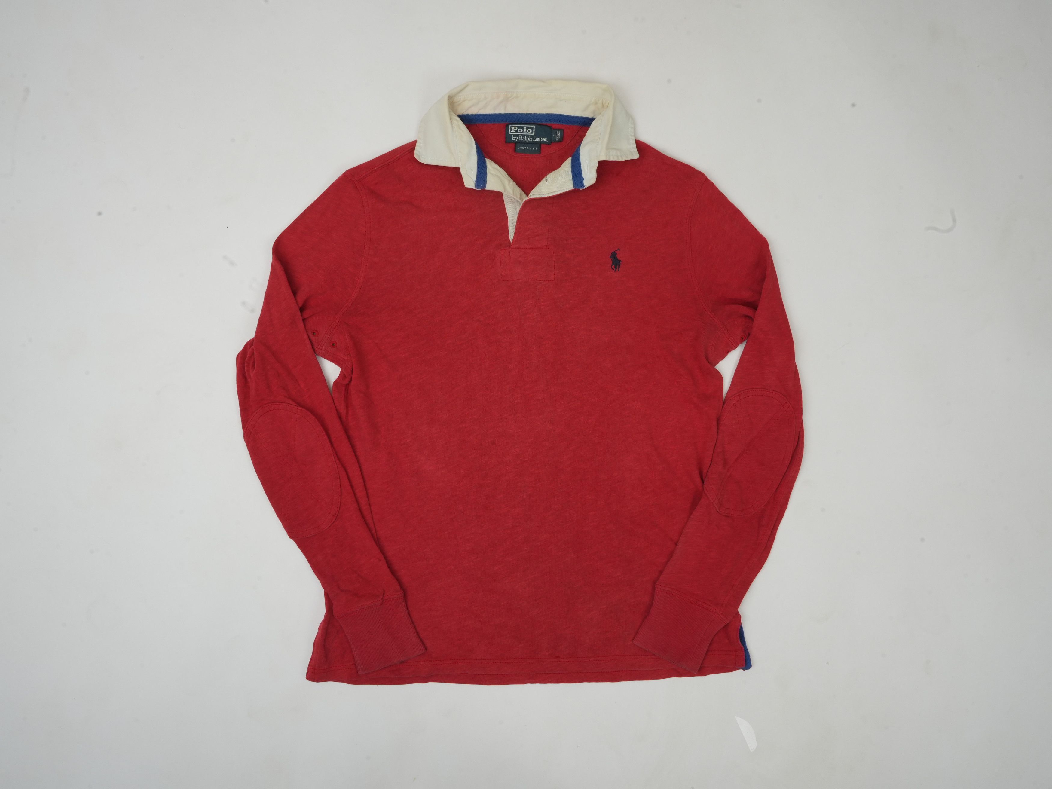 Polo Ralph Lauren Polo Ralph Lauren Rugby Shirt in Red Color Size S Size US S / EU 44-46 / 1 - 1 Thumbnail