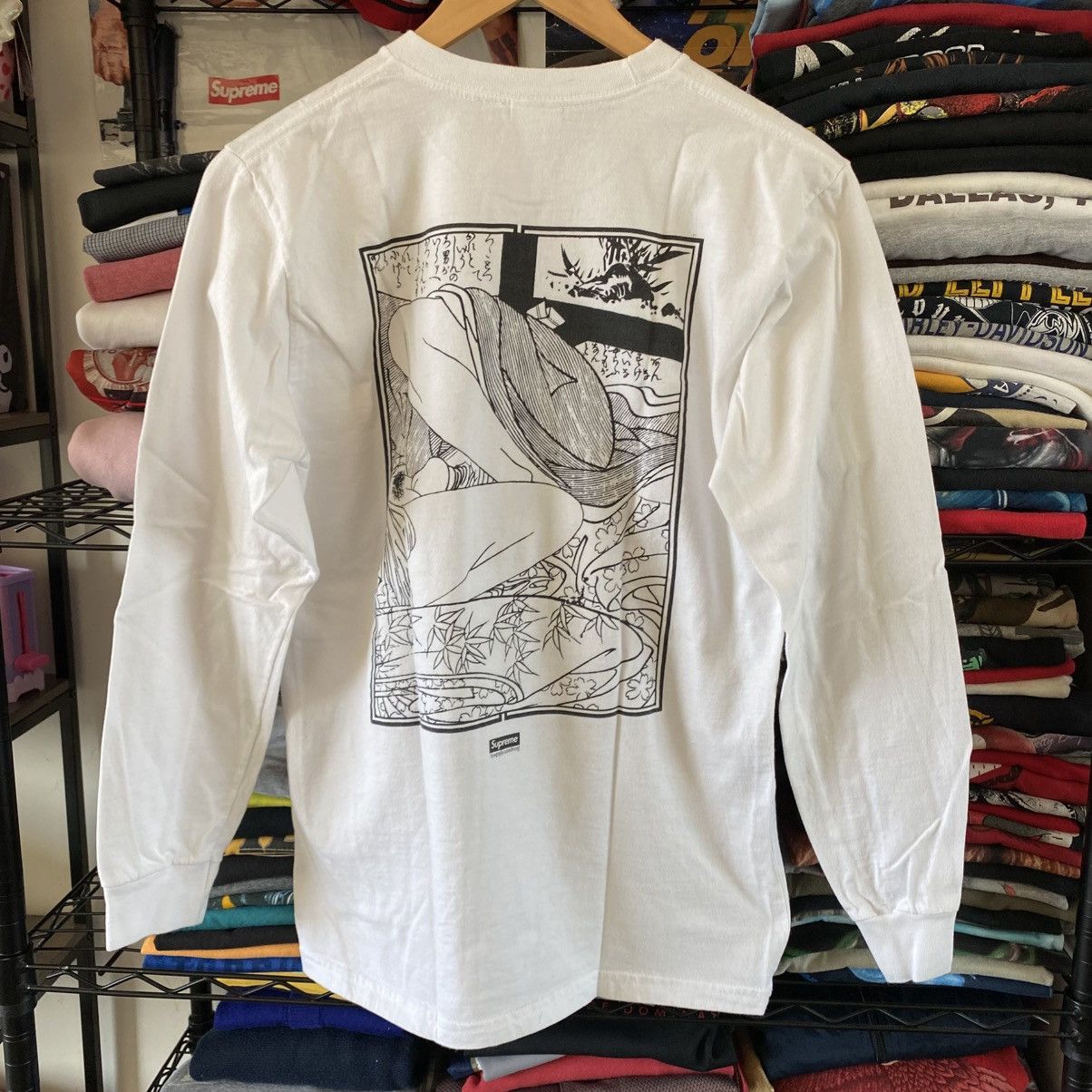 Supreme Supreme Sasquatchfabrix Shunga T-Shirt Long Sleeve 2016 Size US M / EU 48-50 / 2 - 4 Thumbnail