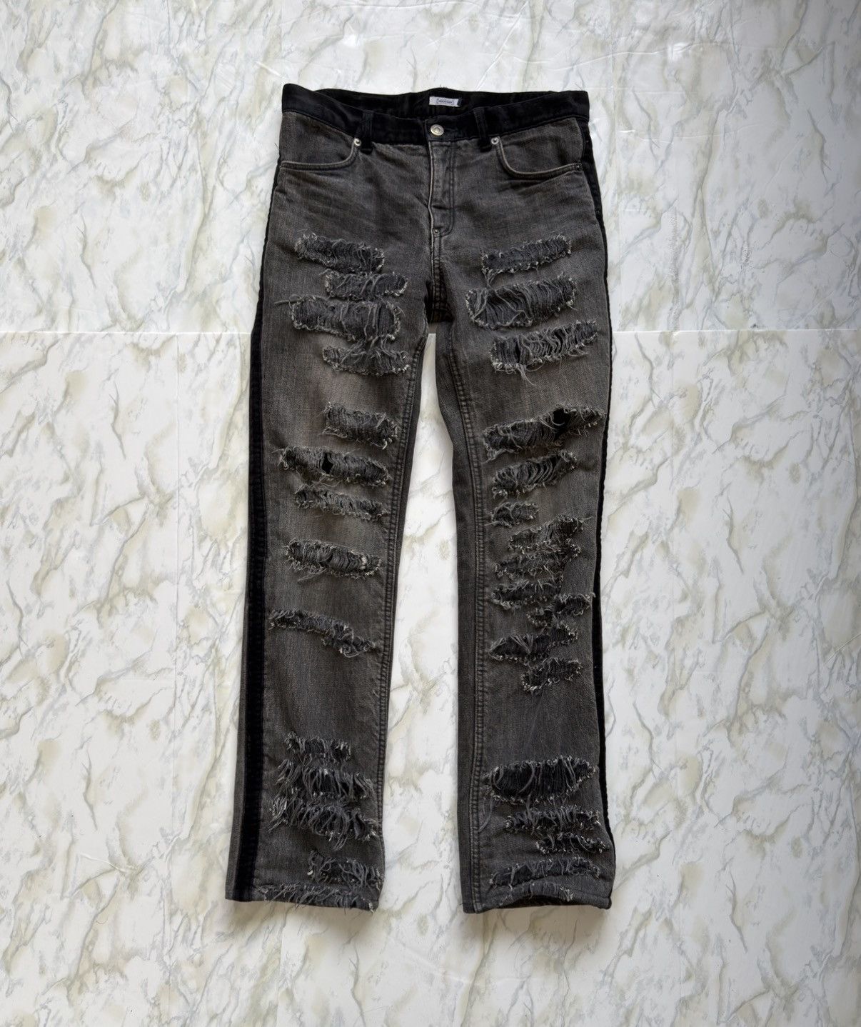 Undercover Undercover AW02 Crash Denim Size US 30 / EU 46 - 1 Thumbnail