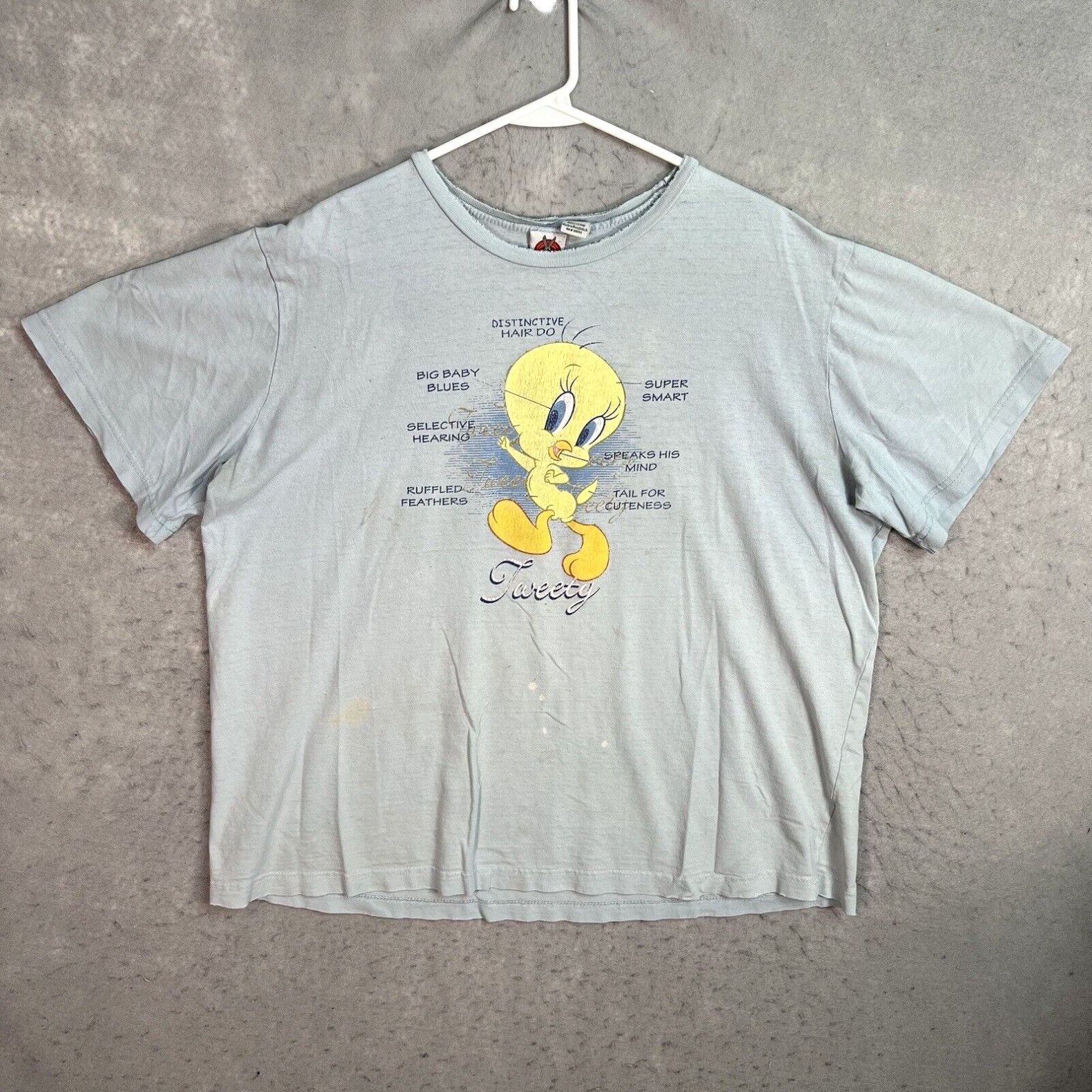 Vintage 90s Looney Tunes Tweety Bird baby 2024 tee