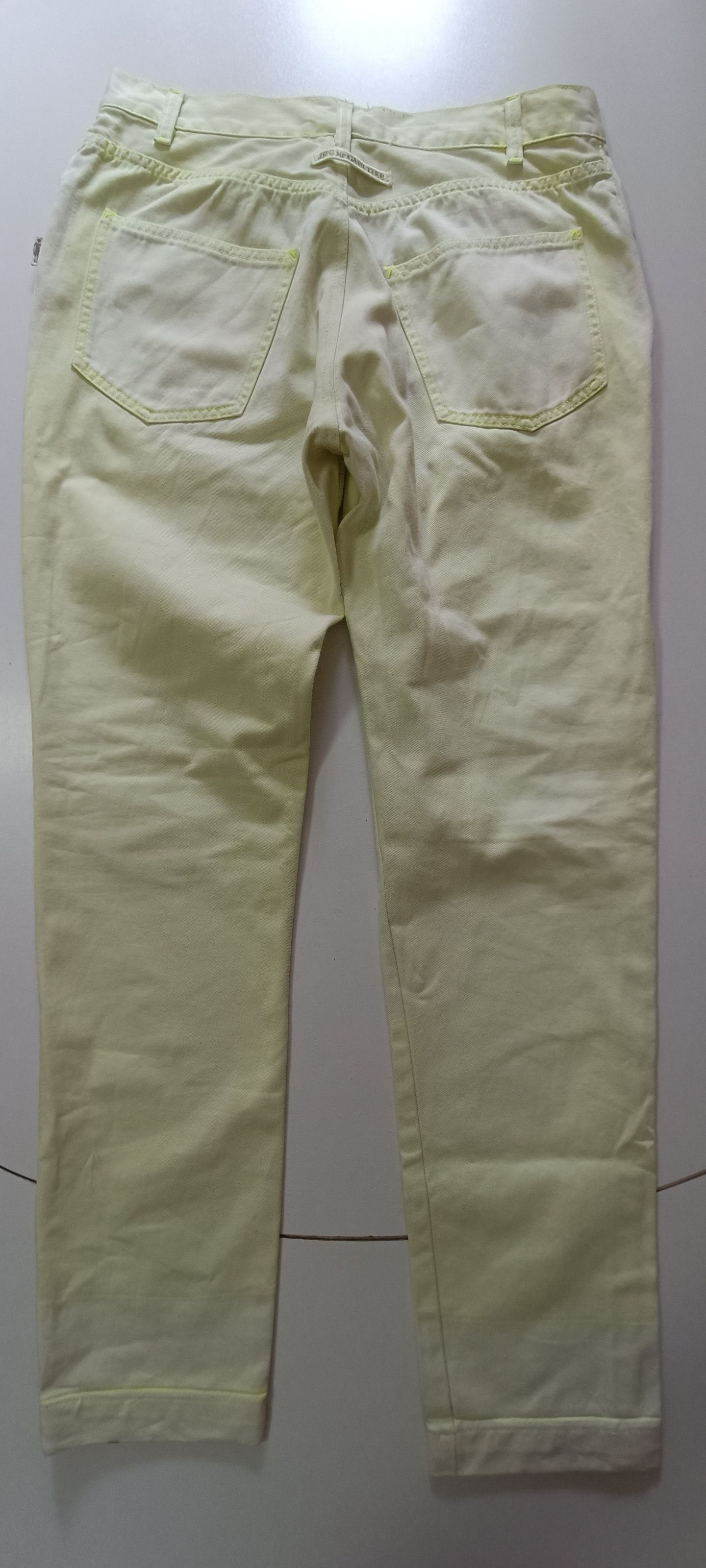 Jean Paul Gaultier Vintage - JPG Jeans Uomo - Fluor yellow pants Size US 30 / EU 46 - 14 Thumbnail