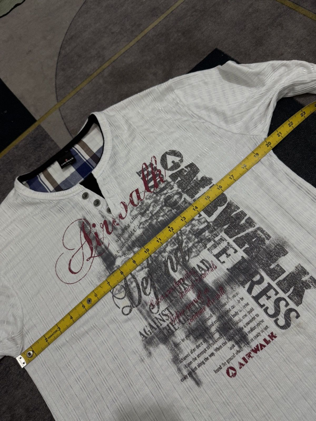 14th Addiction AIR WALK STYLE PUNKS STYLE LONG SLEEVE Size US M / EU 48-50 / 2 - 8 Thumbnail