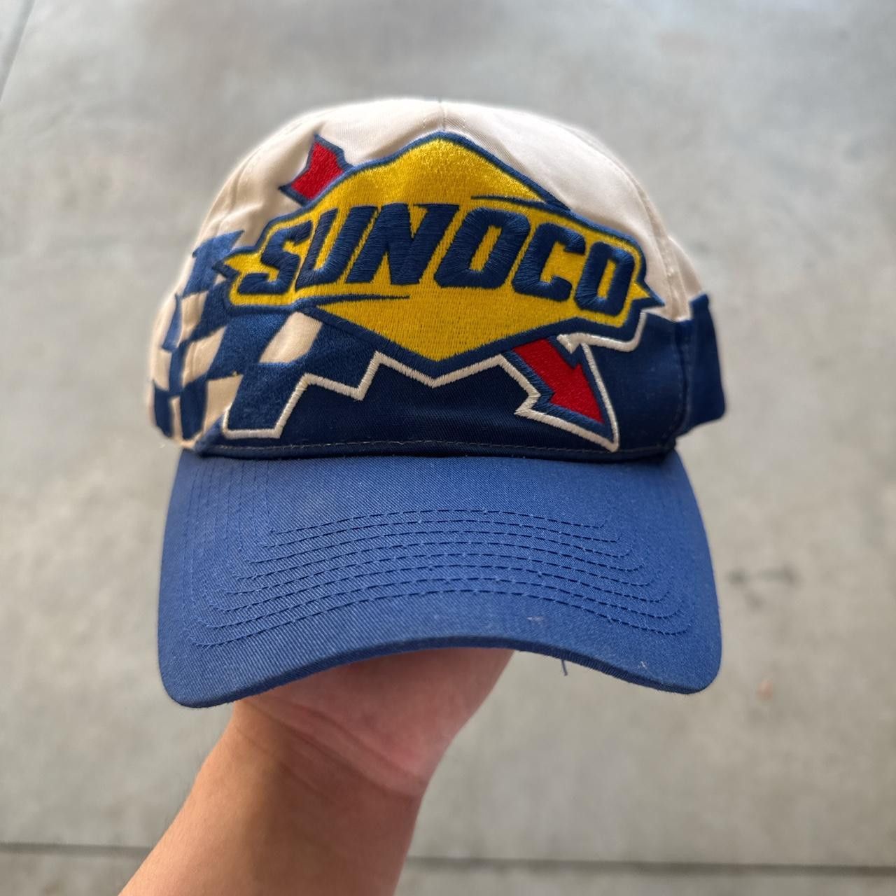 NASCAR Vintage Y2K Nascar Sunoco Racing Snapback Hat Cap Size ONE SIZE - 1 Thumbnail