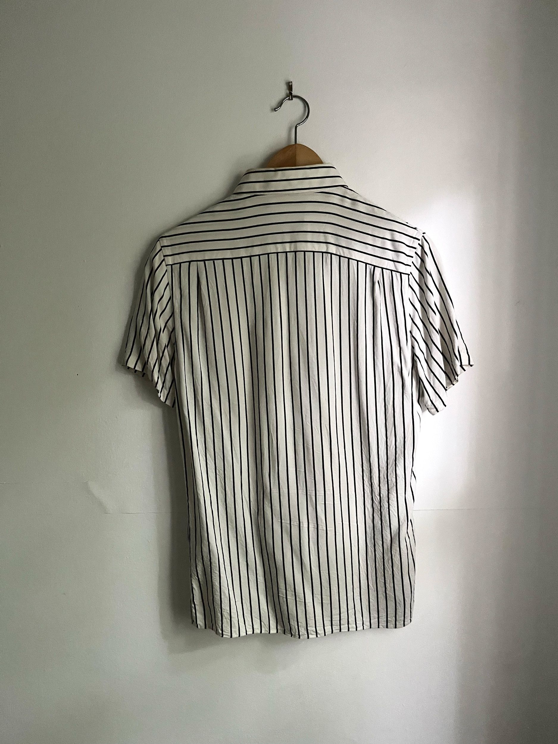The Kooples The Kooples White Stripe Short Sleeve Size US XS / EU 42 / 0 - 4 Thumbnail