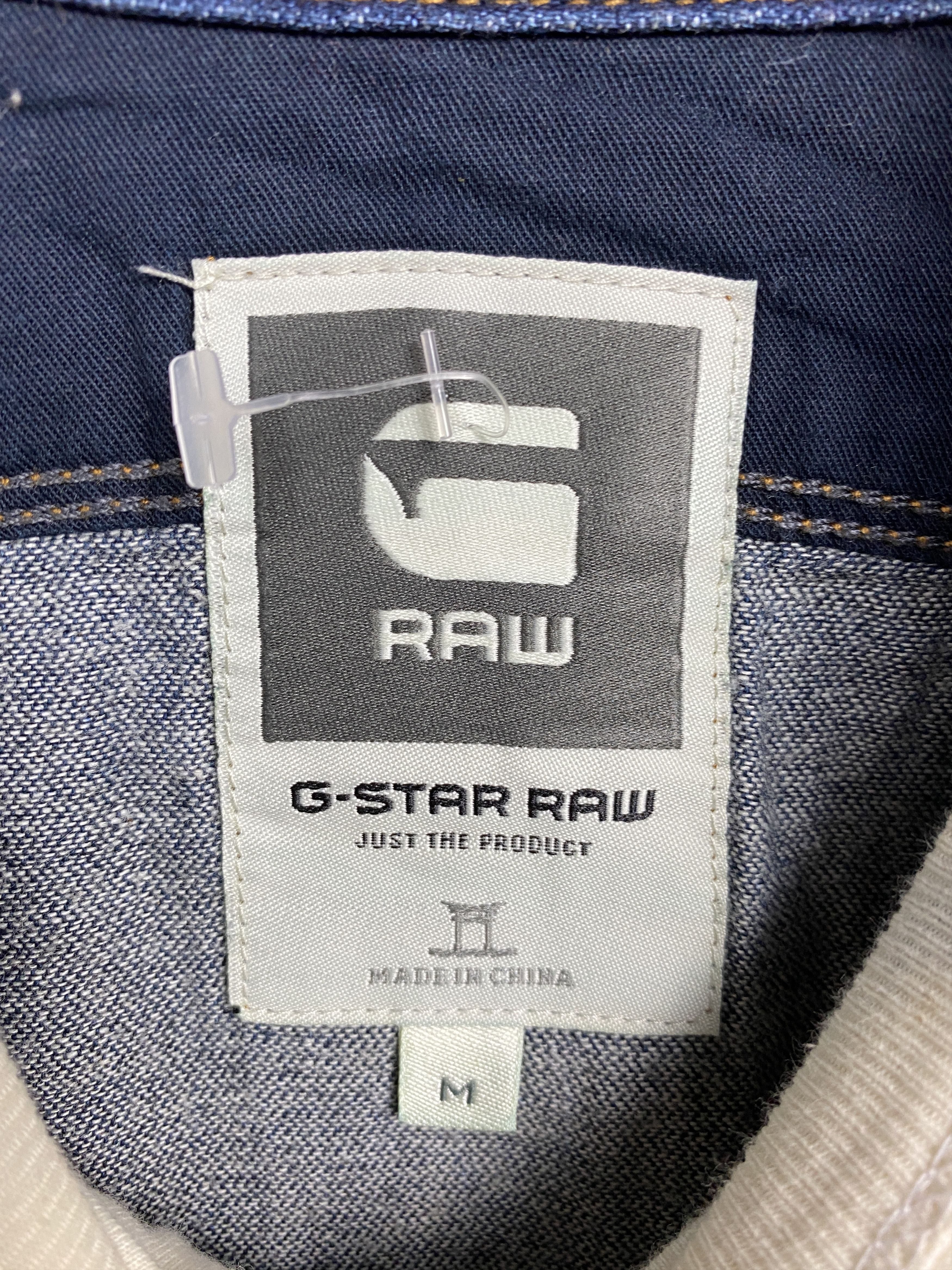 G-Star G Star Raw Mens Arc 3D Denim Shirt Size US M / EU 48-50 / 2 - 4 Thumbnail