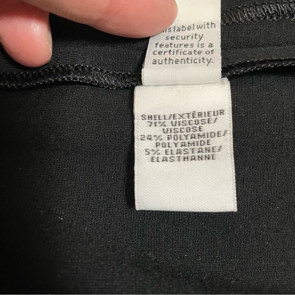 Diane von Furstenberg Diane von Furstenberg Elsa Woven Pencil Black Skirt Size 12 Size 34" / US 12 / IT 48 - 6 Thumbnail