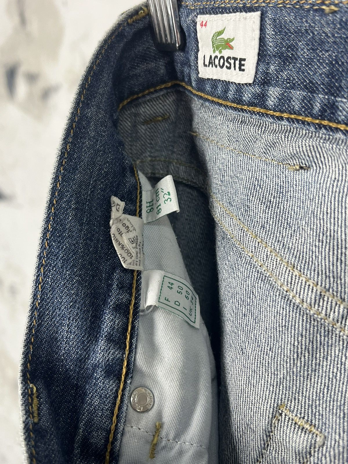 Lacoste Vintage Lacoste Jeans Size 44 / 32 Size US 32 / EU 48 - 14 Thumbnail