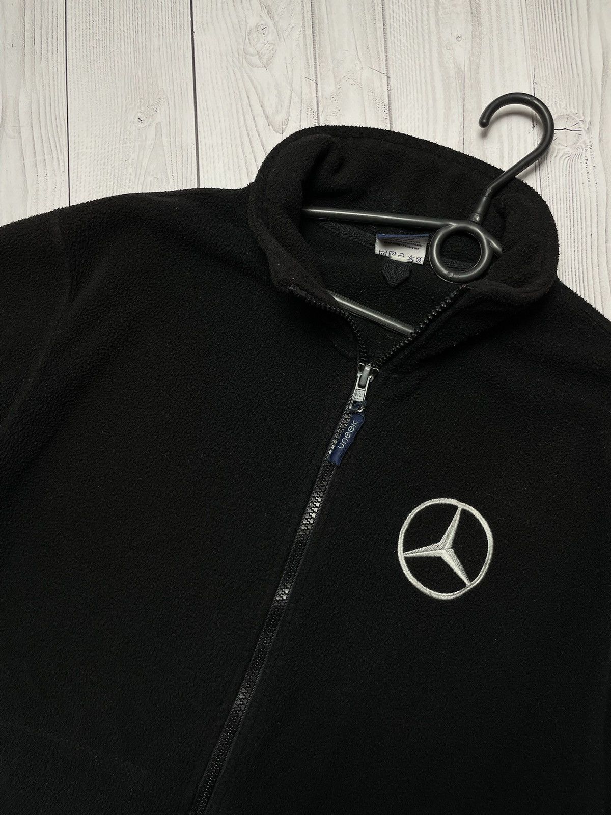 Mercedes-Benz × Vintage Vintage Mercedes Benz fleece jacket size L logo Size US L / EU 52-54 / 3 - 3 Thumbnail