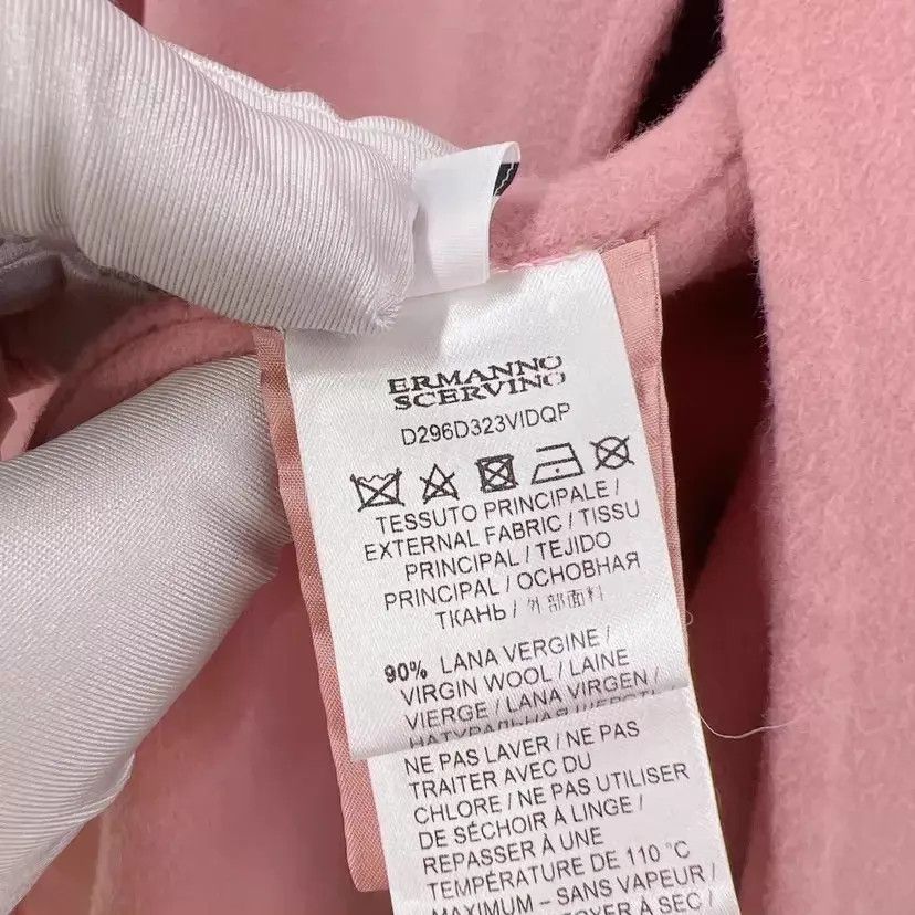 Ermanno Scervino Ermanno Scervino Women's Pink Cloak 38 Size XS / US 0-2 / IT 36-38 - 8 Thumbnail