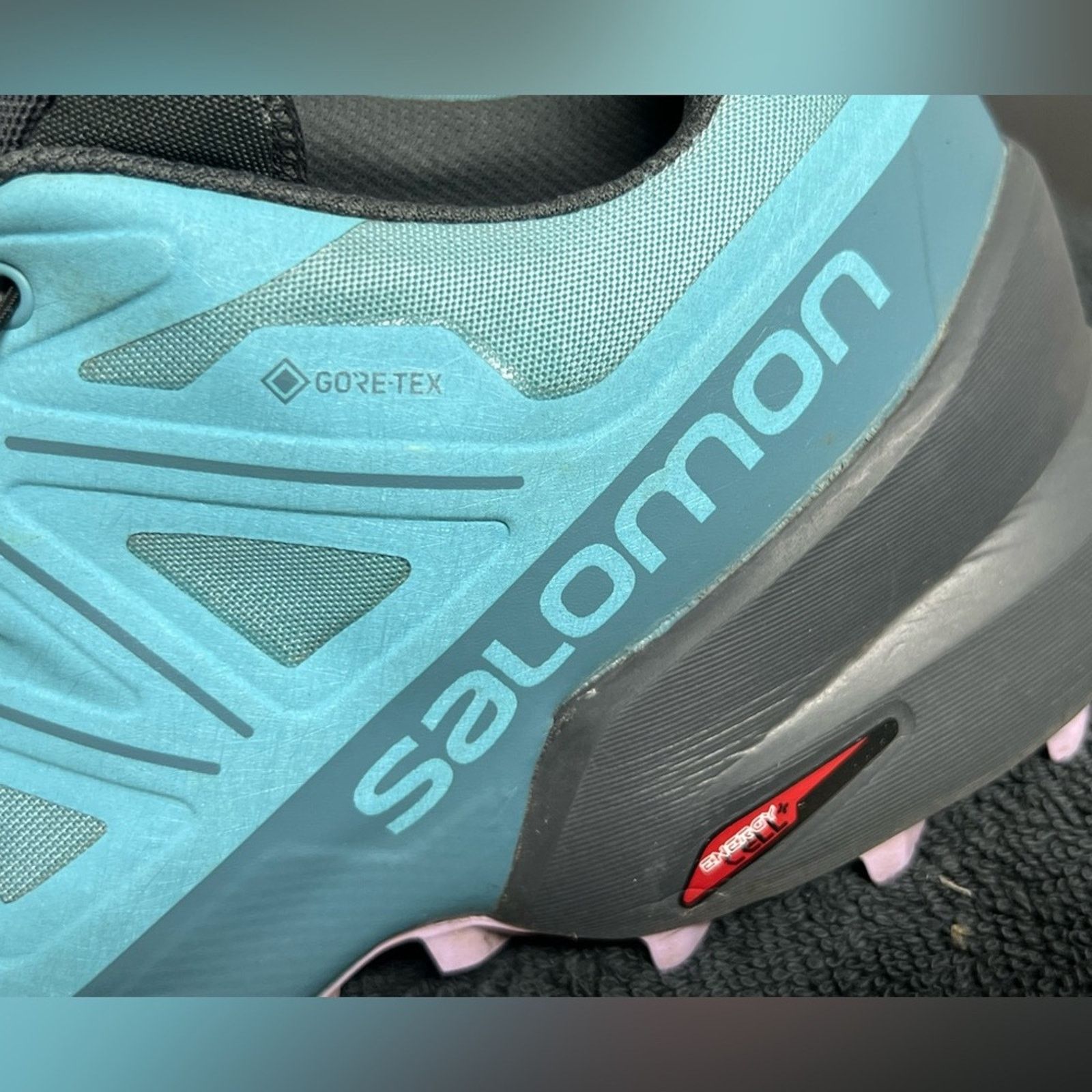 Salomon Salomon Speedcross 5 Shoes Womens 8.5 Teal Blue Green Trail Size US 8.5 / IT 38.5 - 3 Thumbnail