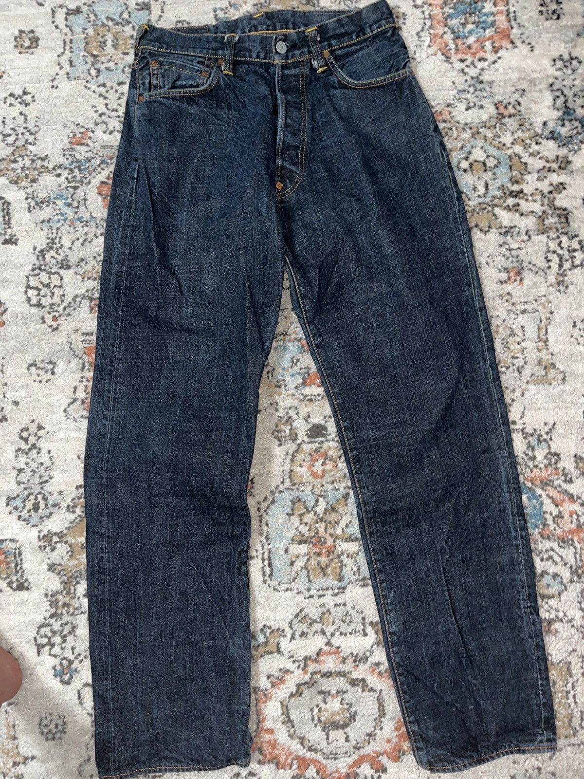 Evisu Evisu Men’s Vintage Embroidered Tiger Print Denim Jeans Size US 32 / EU 48 - 1 Thumbnail