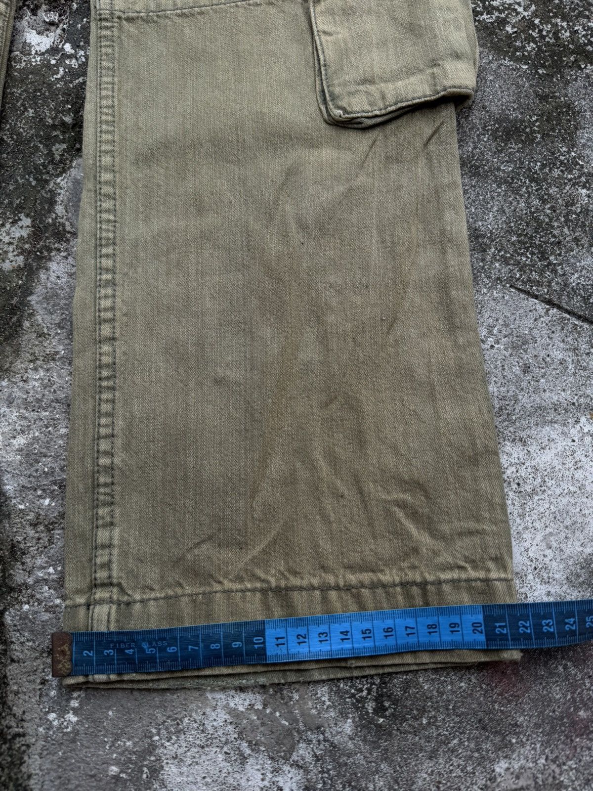 Beauty Beast × Hysteric Glamour × Japanese Brand Japanese Cargo Washed Denim Pants Size US 30 / EU 46 - 7 Thumbnail