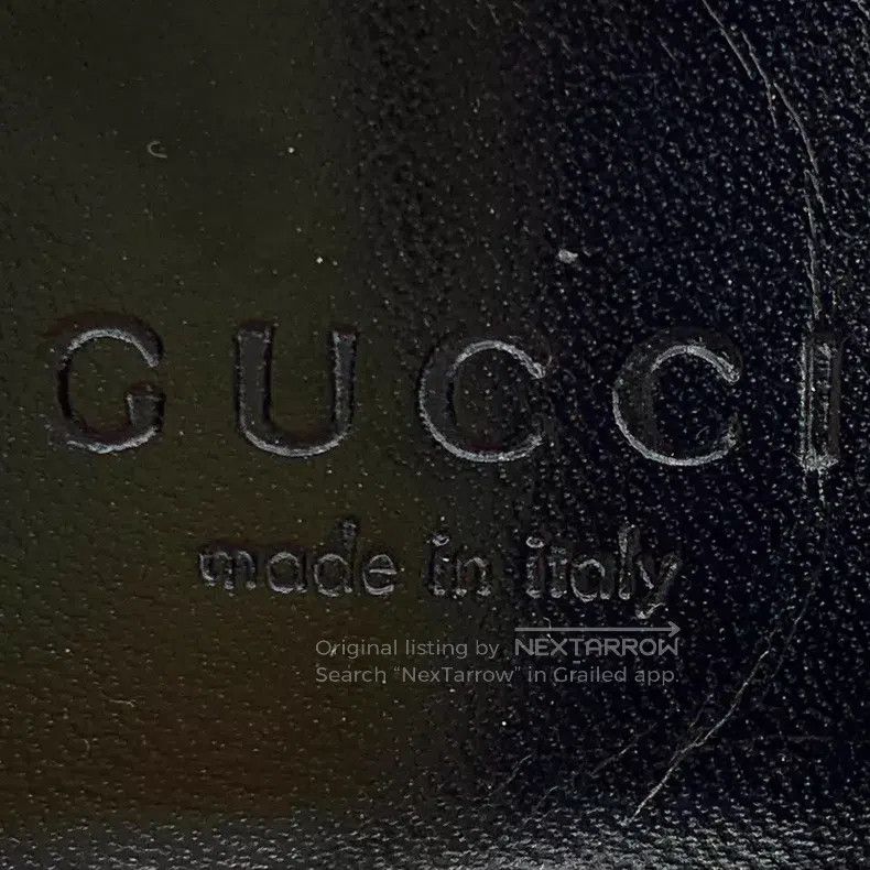 Gucci Gucci Black waterproof platform with buckle, diamond-encru Size US 4.5 / IT 34.5 - 7 Thumbnail