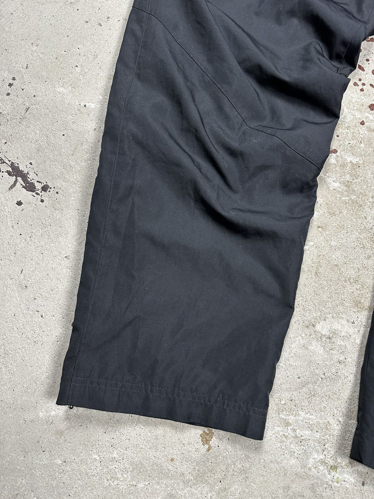 Nike Vintage Y2K Nike Black Baggy Track Pants Swoosh Spell Out Size US 36 / EU 52 - 3 Thumbnail