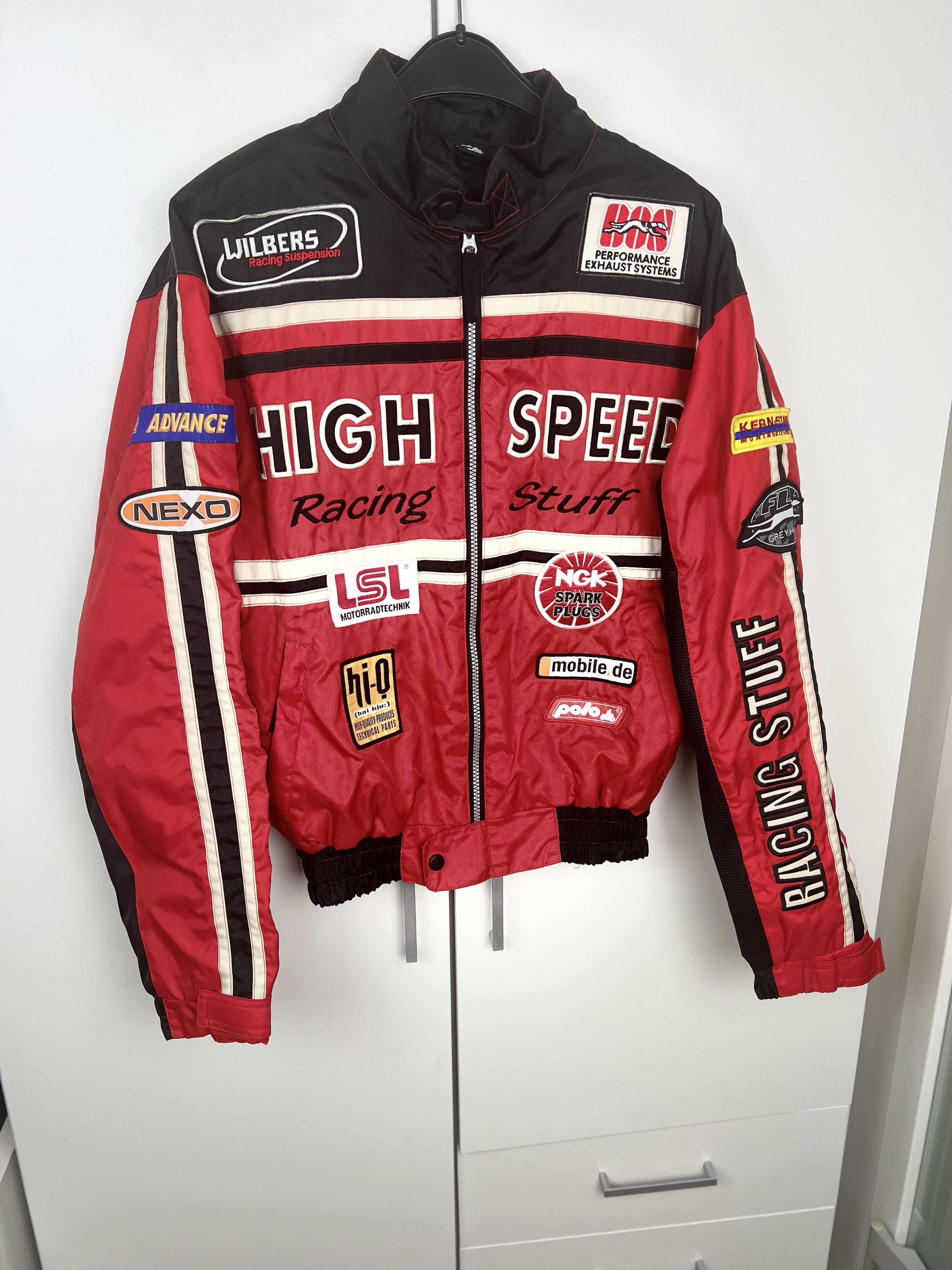 Vintage POLO High Speed Racing Staff Motorcycle Jacket Men’s Size US S / EU 44-46 / 1 - 4 Thumbnail