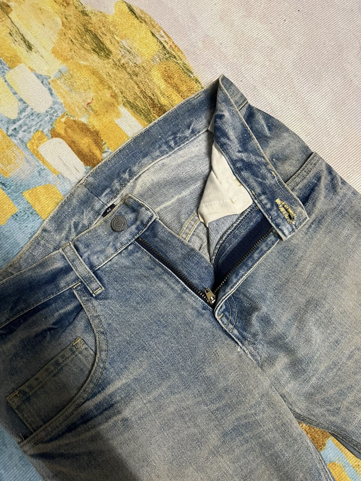 Lad Musician 💥Grailed Sale💥Lad Musician FLARE Denim Jeans Size US 30 / EU 46 - 11 Thumbnail
