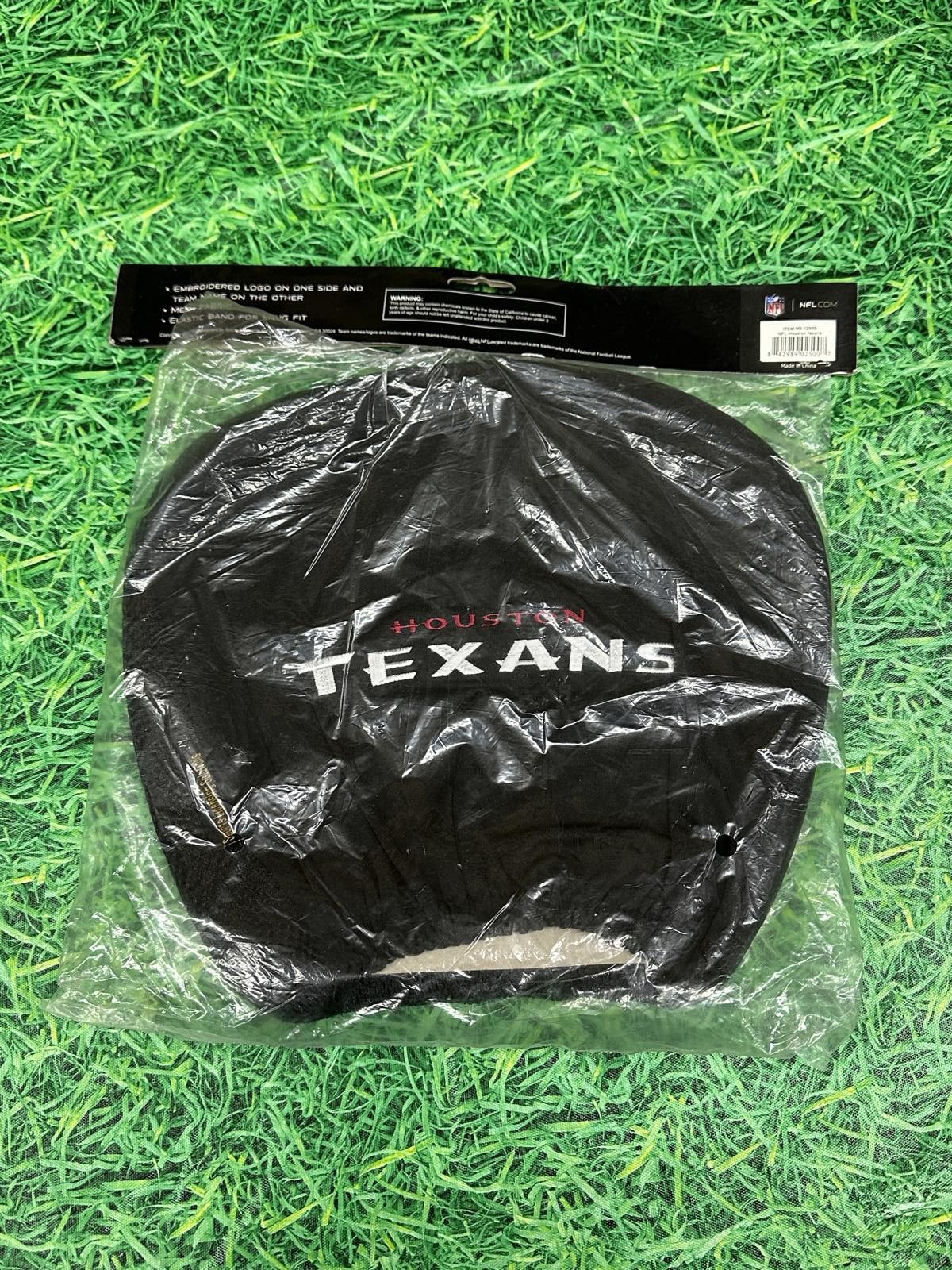 NFL HOUSTON TEXANS NFL HEAD REST COVERS NEW Size ONE SIZE - 2 Thumbnail