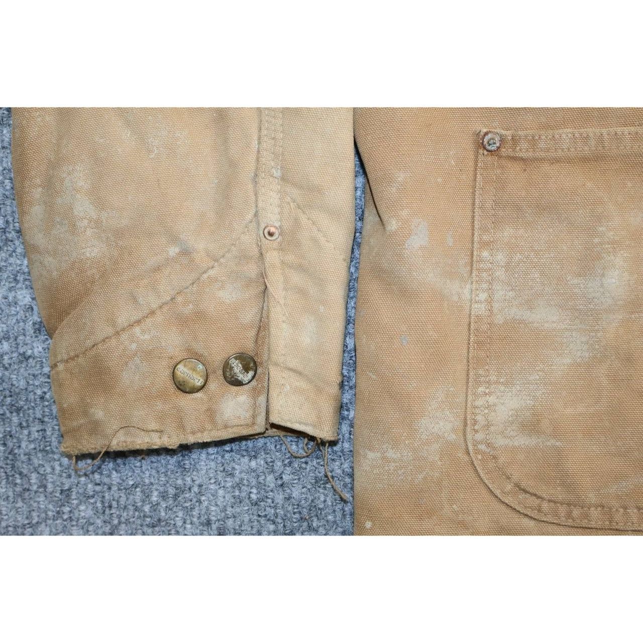 Carhartt Vintage 70s Carhartt Chore Coat Blanket Lined Duck Canvas Size US S / EU 44-46 / 1 - 8 Thumbnail