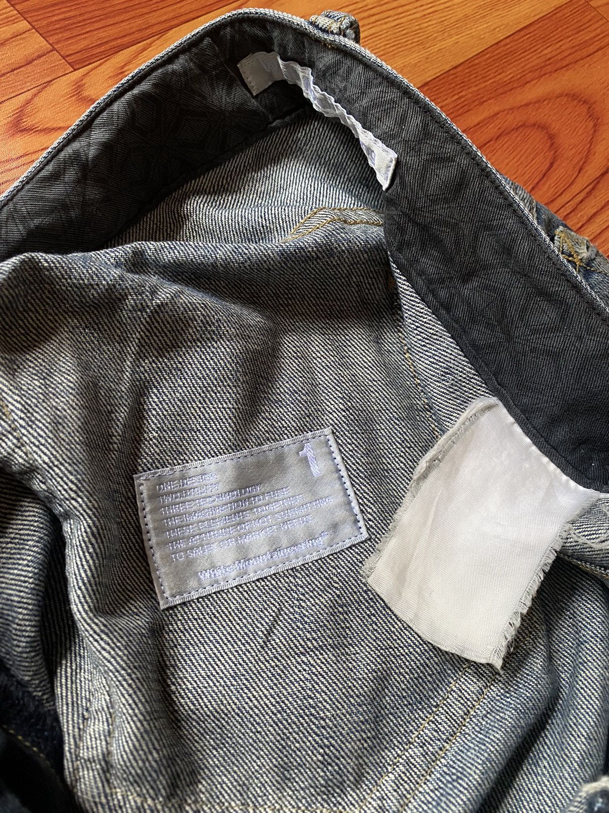 Japanese Brand × White Mountaineering Vintage White Mountaineering Selvedge Denim Size US 33 - 9 Thumbnail